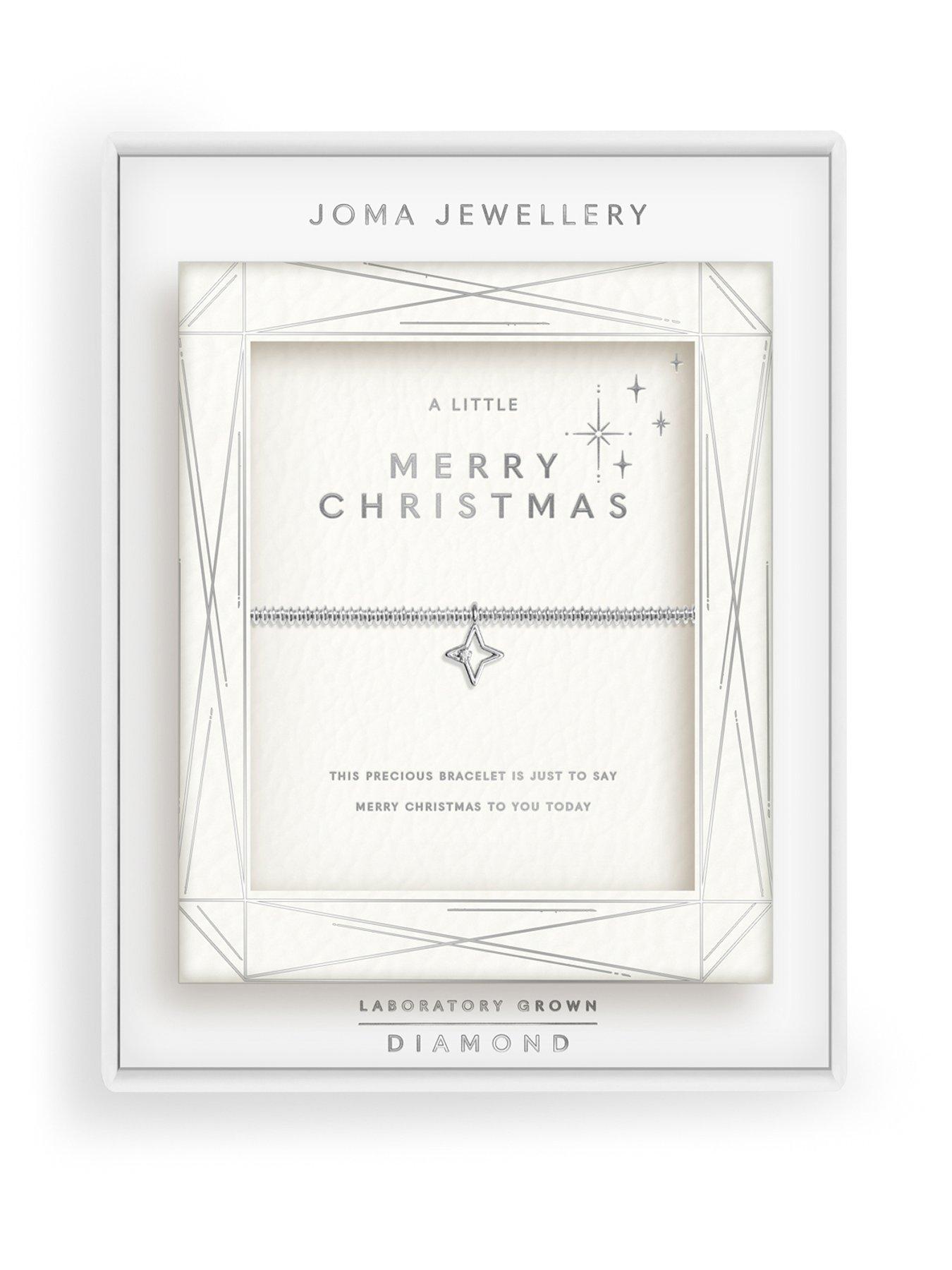 Joma Jewellery LABORATORY GROWN DIAMOND A LITTLE 'MERRY CHRISTMAS' Bracelet