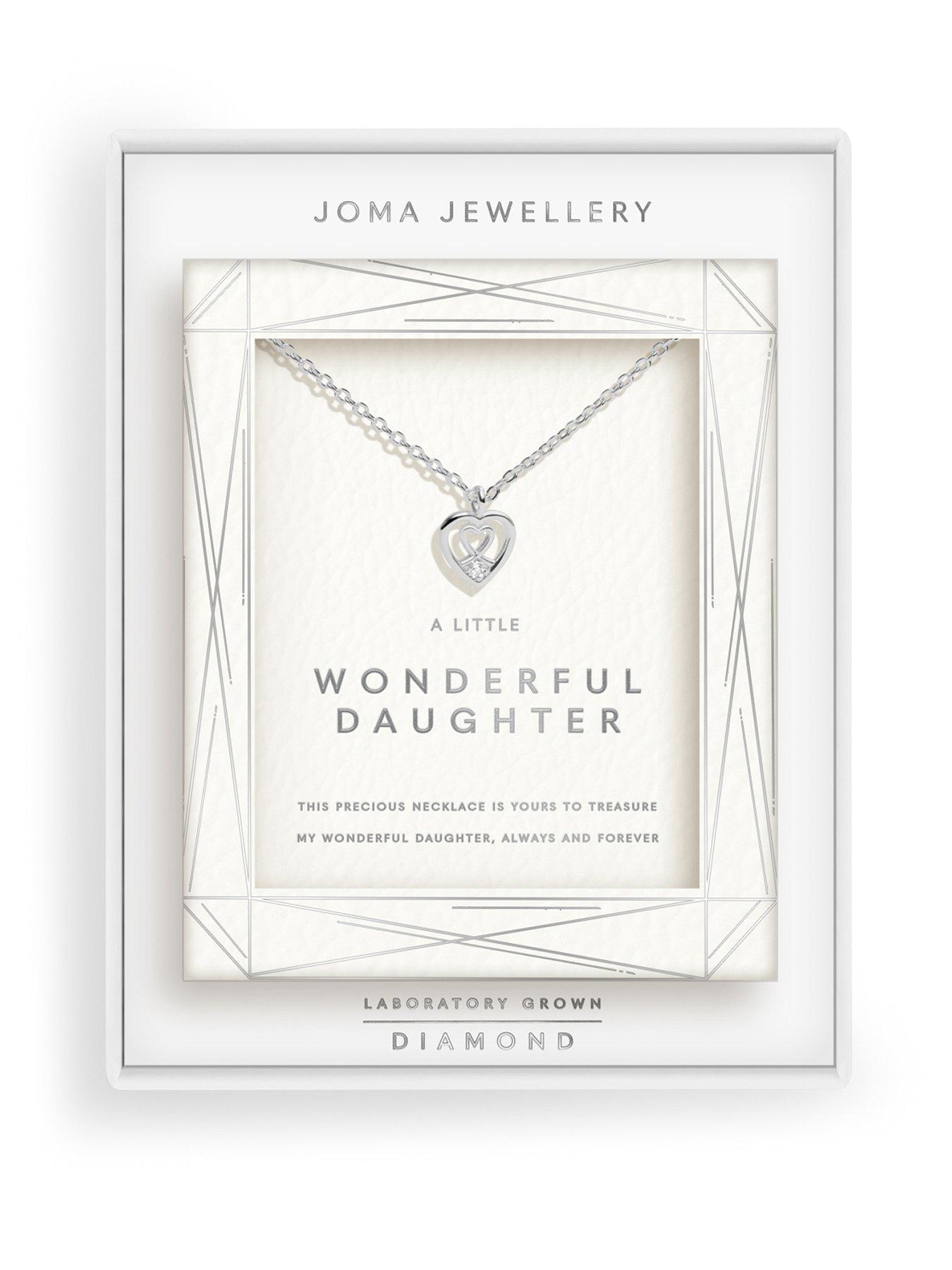 Joma Jewellery LABORATORY GROWN DIAMOND NECKLACE A LITTLE 'HAPPY BIRTHDAY' Necklace