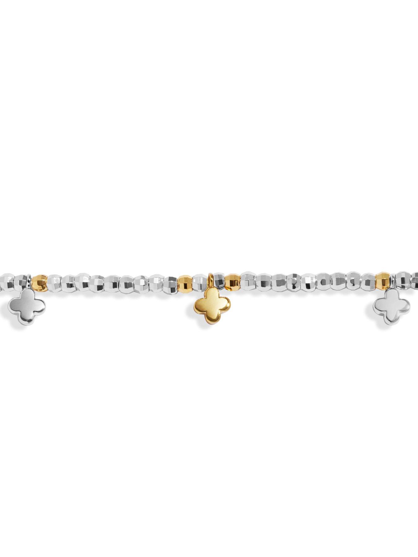 Image 4 of 5 of Joma Jewellery SPARKLE CONFETTI A LITTLE ' FRIENDSHIP, LAUGHTER, HAPPINESS' Bracelet