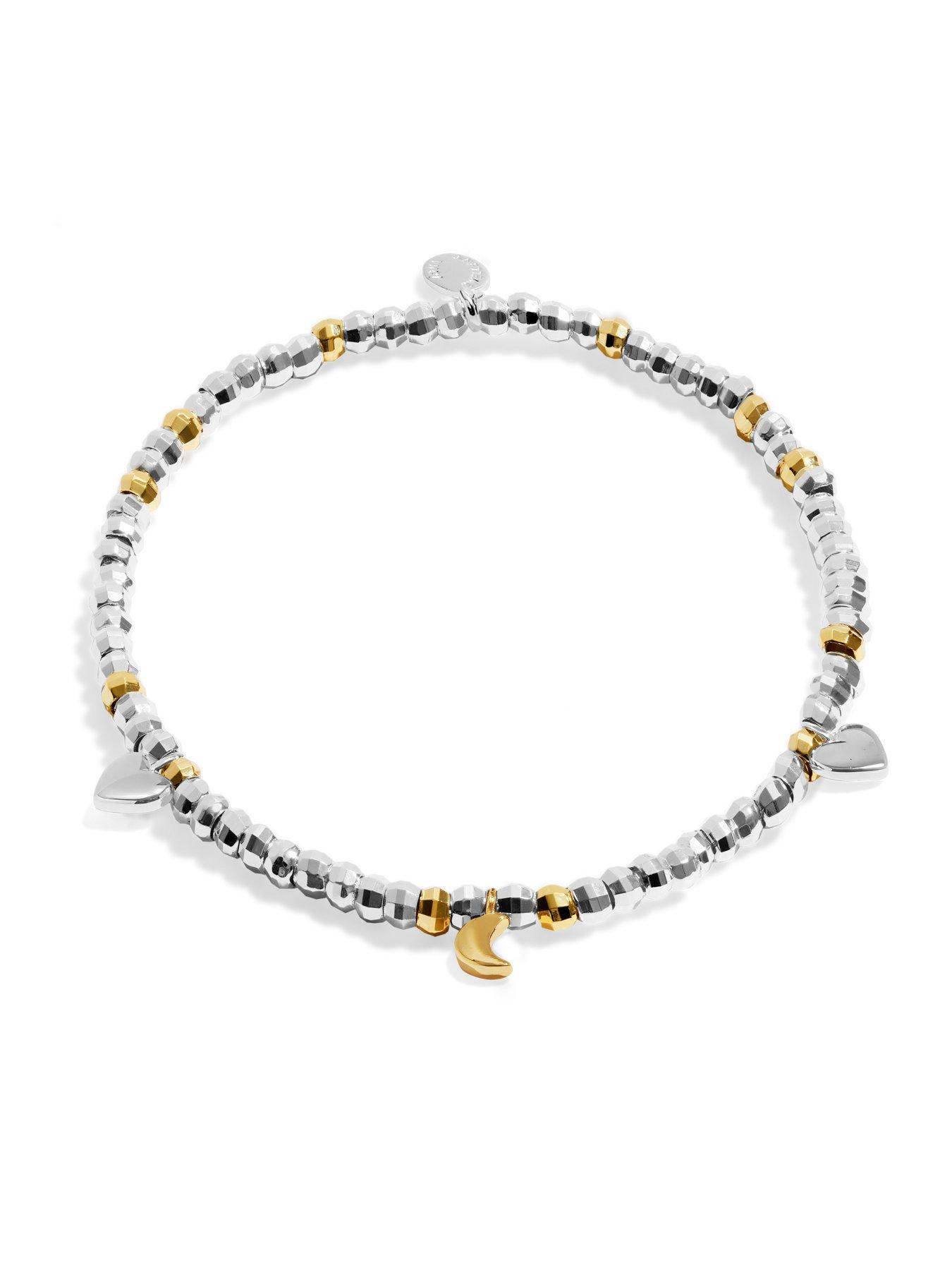 Image 3 of 5 of Joma Jewellery SPARKLE CONFETTI A LITTLE 'LOVE YOU TO THE MOON AND BACK' Bracelet