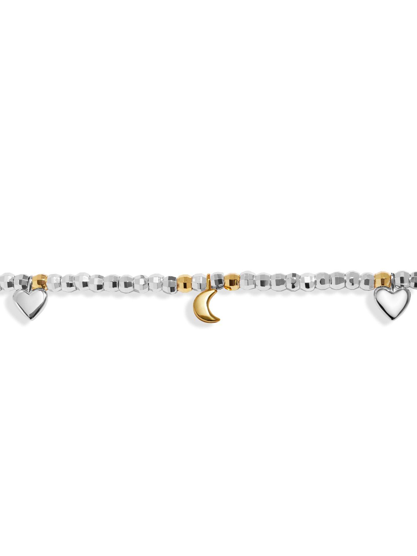 Image 4 of 5 of Joma Jewellery SPARKLE CONFETTI A LITTLE 'LOVE YOU TO THE MOON AND BACK' Bracelet