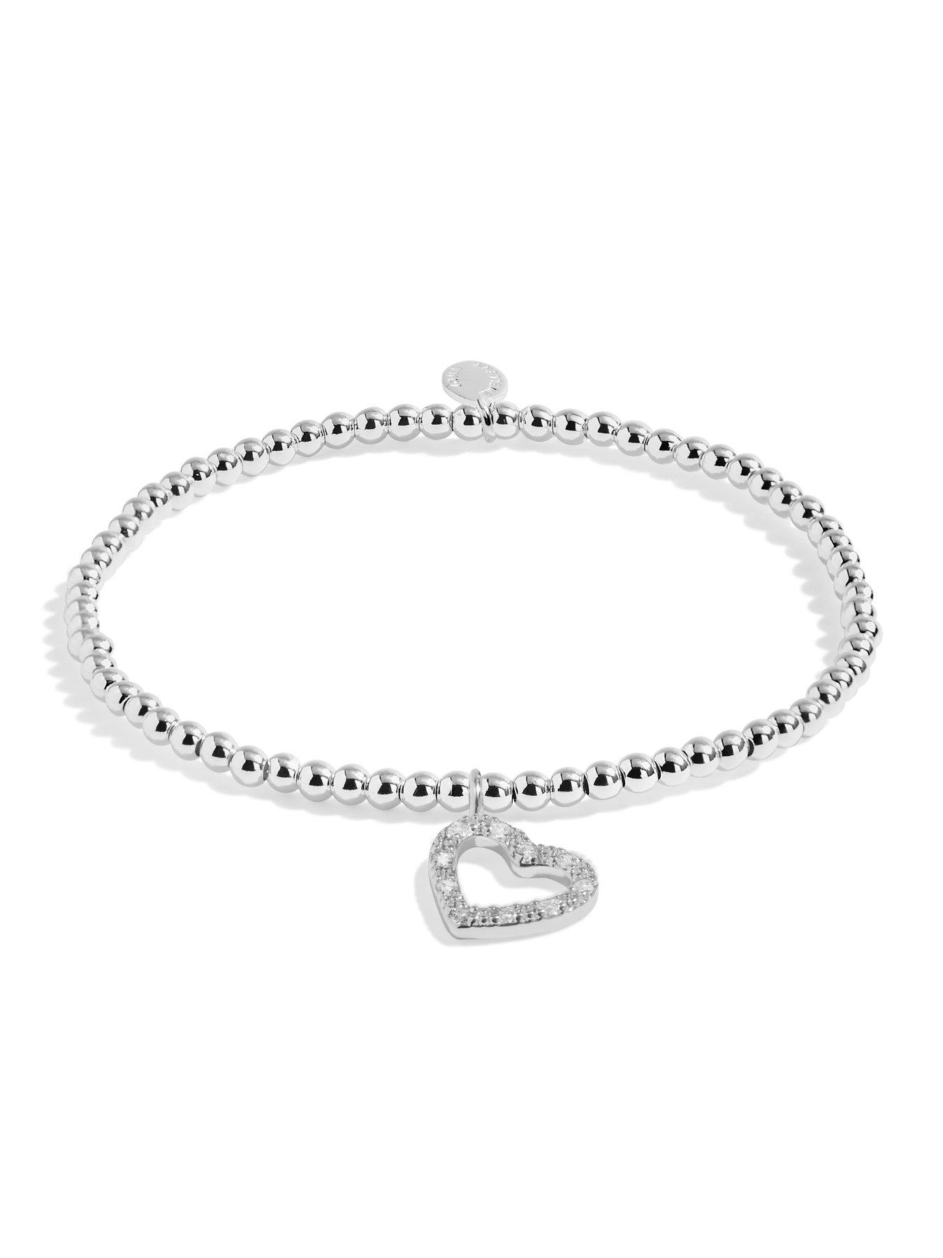Image 3 of 5 of Joma Jewellery Confetti A Little Happy Birthday Daughter Bracelet - Silver-plated