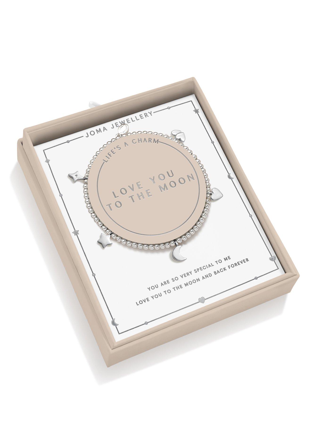 Joma Jewellery LIFE'S A CHARM 'LOVE YOU TO THE MOON AND BACK' Bracelet