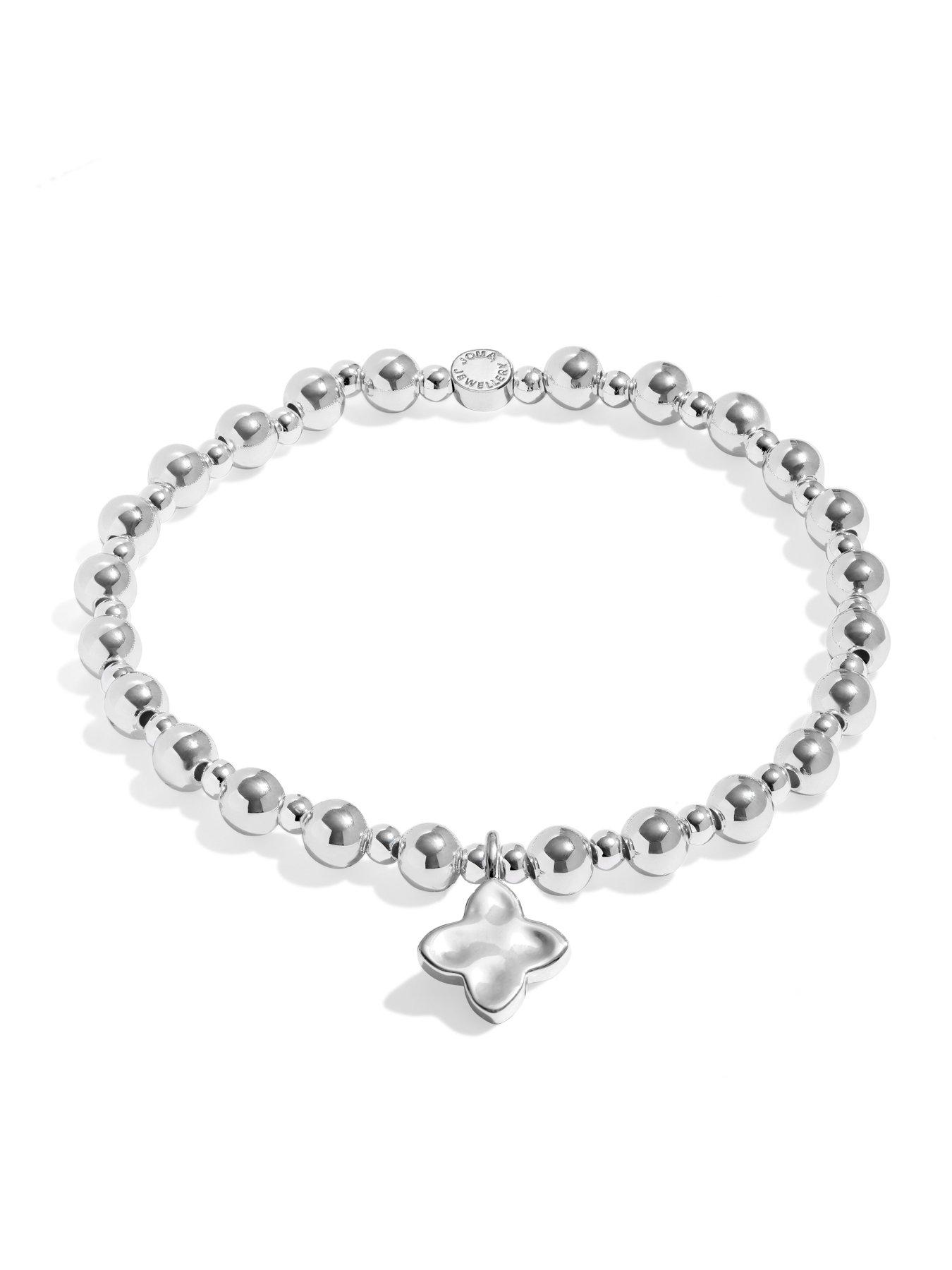 Image 3 of 6 of Joma Jewellery Words To Treasure Forever Friendship Bracelet - Silver Plated