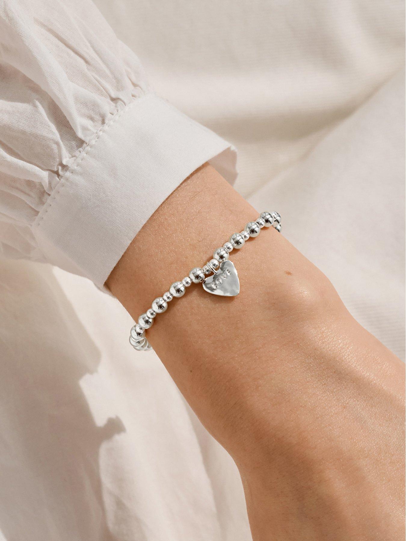 Image 2 of 5 of Joma Jewellery Words To Treasure So Loved Bracelet - Silver-plated