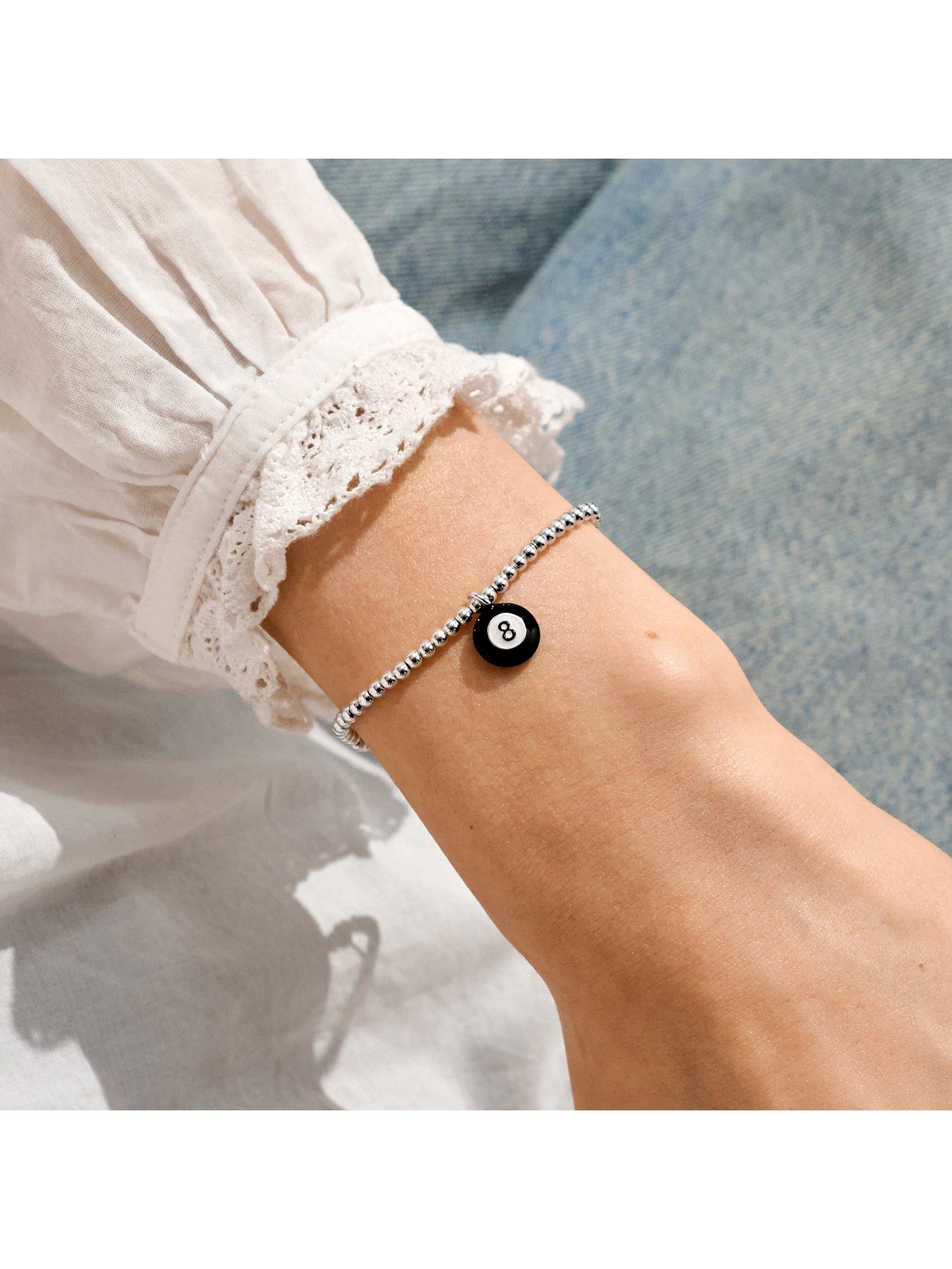 Image 2 of 6 of Joma Jewellery A LITTLE VIBES 'LUCKY GIRL' Bracelet