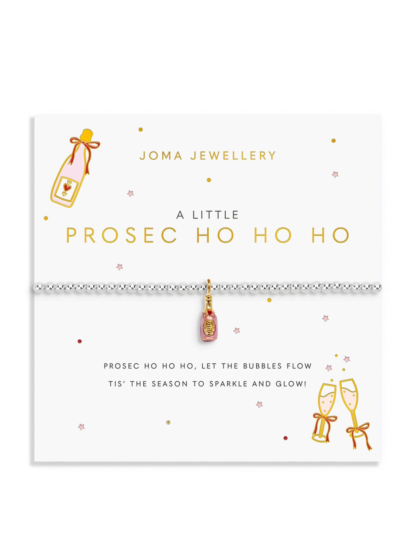 Joma Jewellery A LITTLE VIBES 'PROSEC HO HO HO' Bracelet
