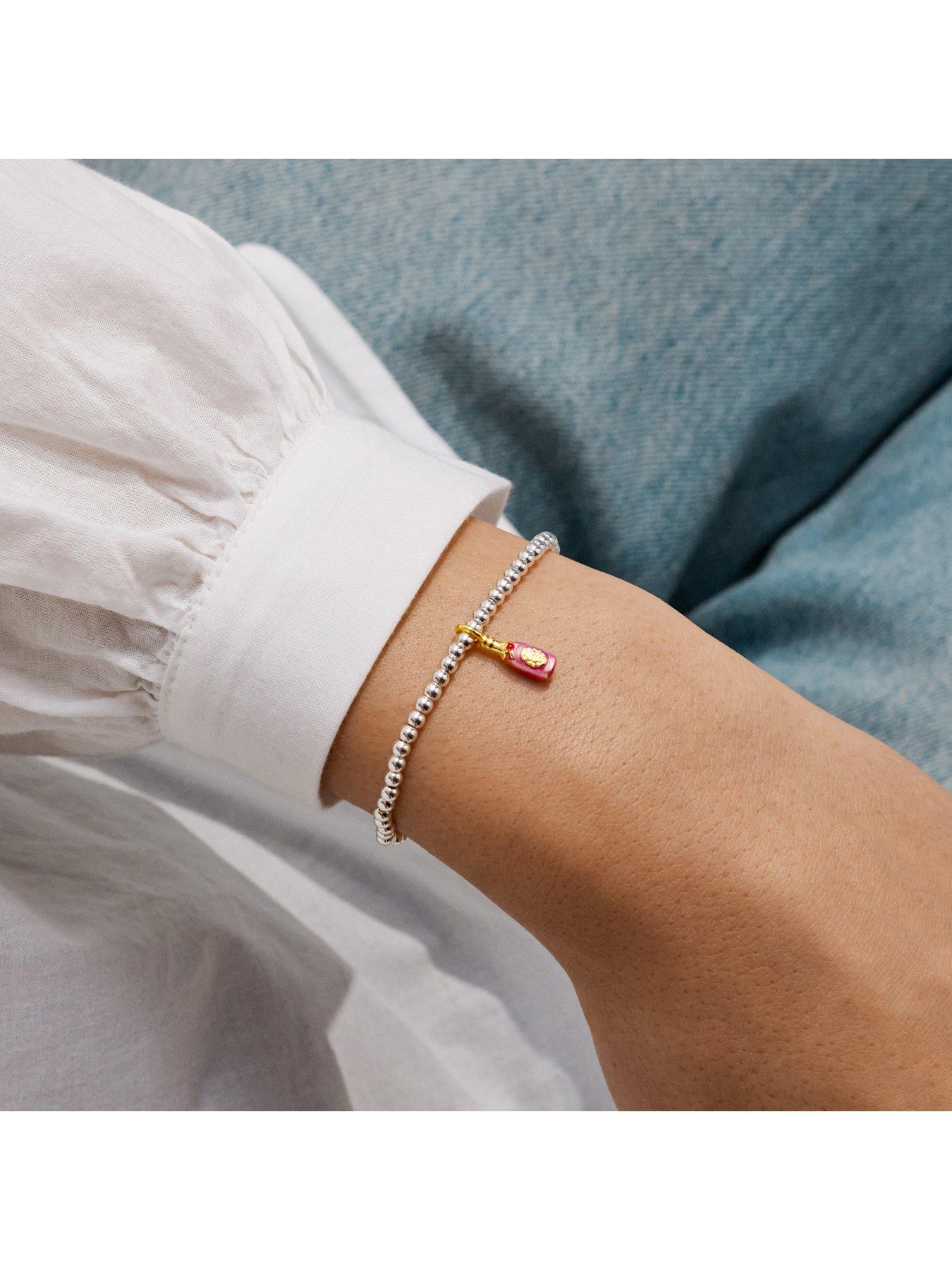 Image 2 of 6 of Joma Jewellery A LITTLE VIBES 'PROSEC HO HO HO' Bracelet