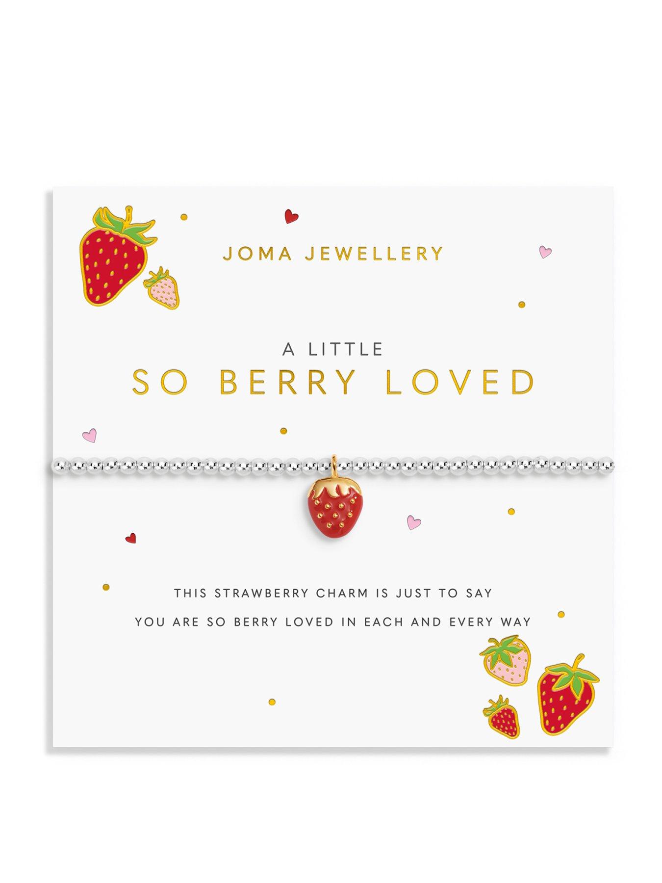 Image 1 of 6 of Joma Jewellery A LITTLE VIBES 'SO BERRY LOVED' Bracelet