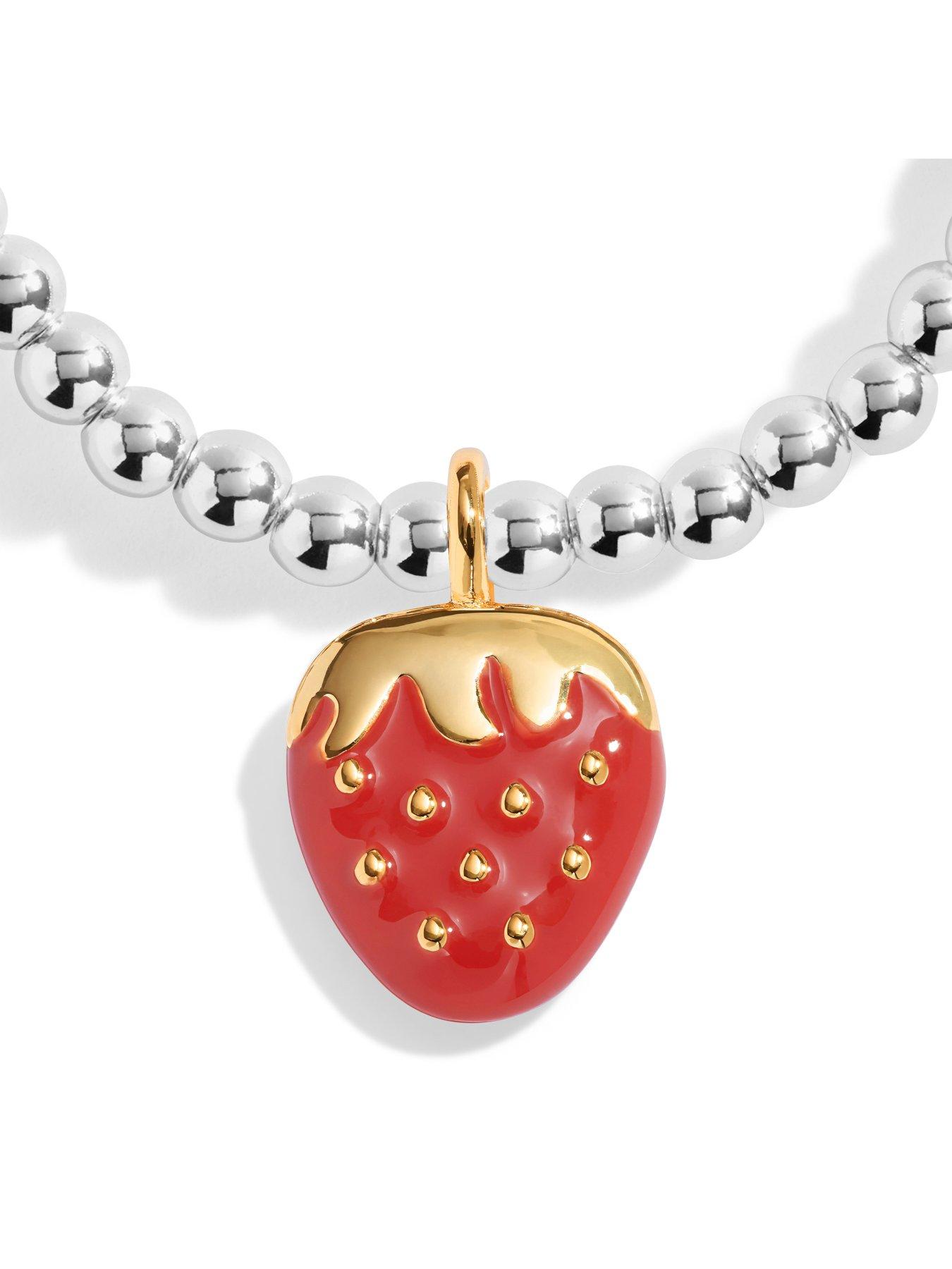 Image 4 of 6 of Joma Jewellery A LITTLE VIBES 'SO BERRY LOVED' Bracelet