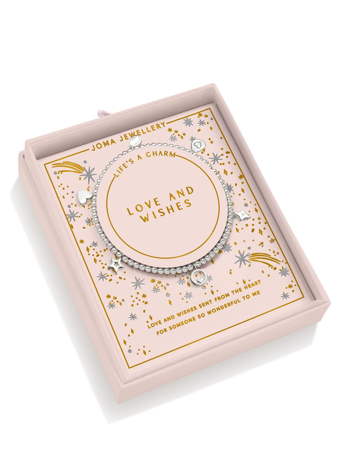Joma Jewellery CHRISTMAS LIFE'S A CHARM 'LOVE AND WISHES' Bracelet