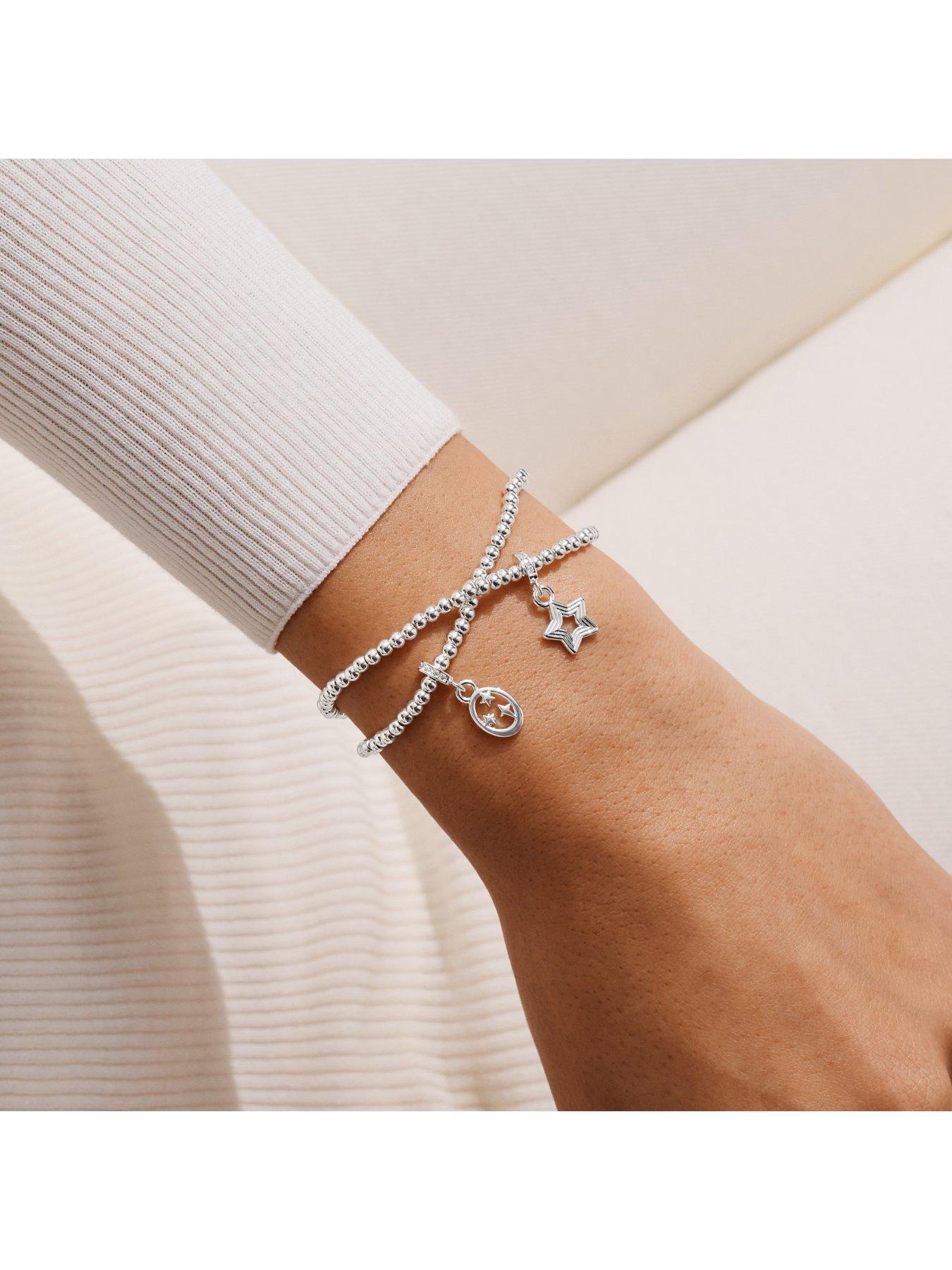 Image 2 of 5 of Joma Jewellery CHRISTMAS INFINITY BRACELETS  'MERRY CHRISTMAS' Linked Bracelet