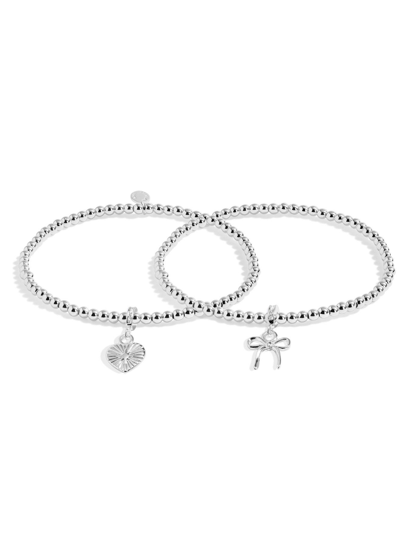 Image 3 of 5 of Joma Jewellery Christmas Infinity Bracelets Christmas Wishes Linked Bracelet - Silver plated