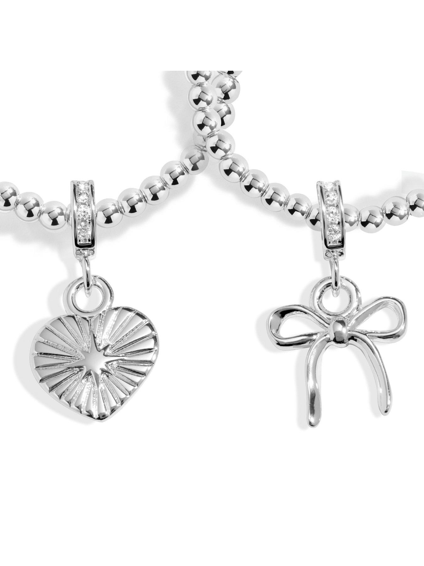 Image 4 of 5 of Joma Jewellery Christmas Infinity Bracelets Christmas Wishes Linked Bracelet - Silver plated