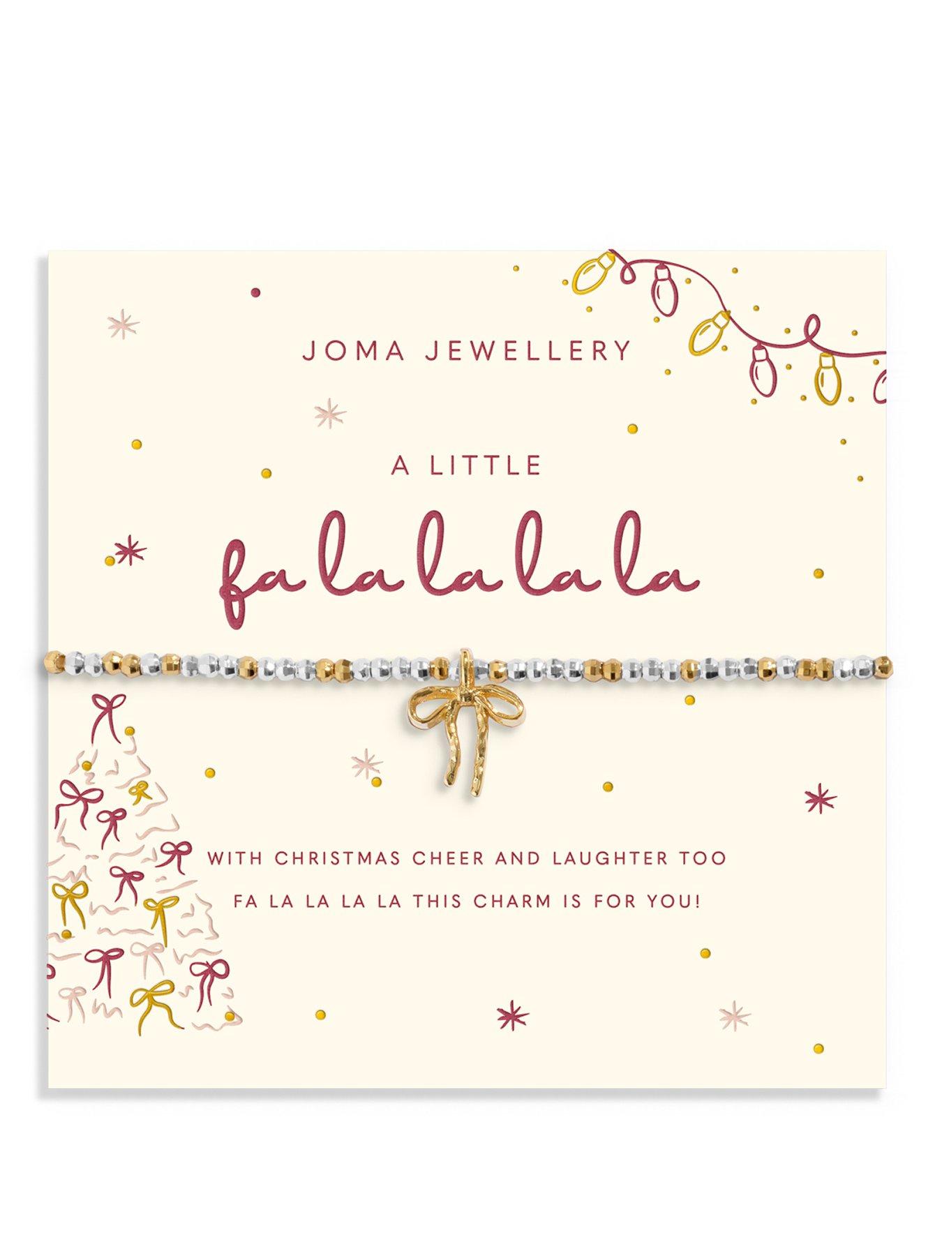 Joma Jewellery CHRISTMAS LITTLE STORIES 'FA LA LA LA LA' Bracelet