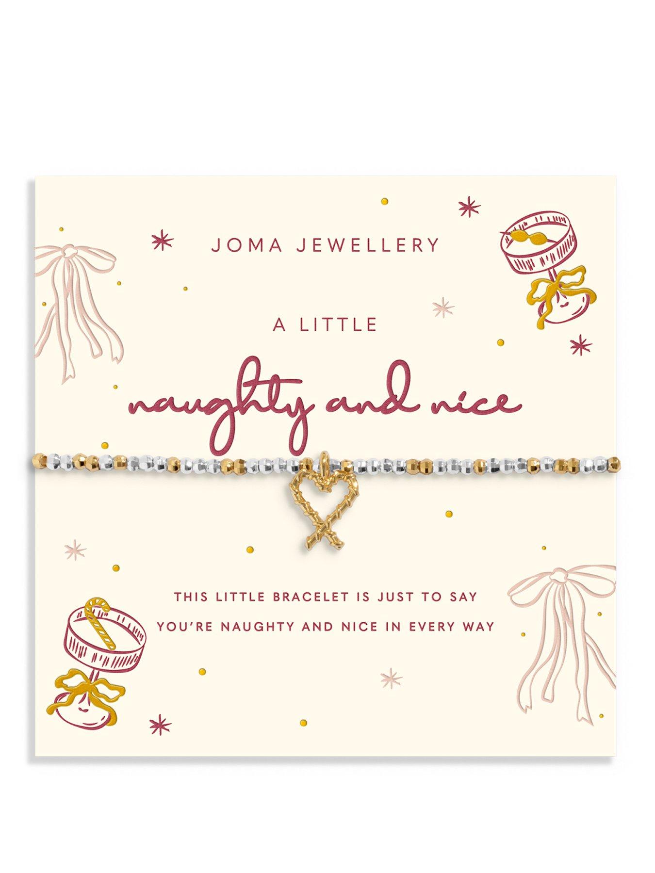 Joma Jewellery CHRISTMAS LITTLE STORIES 'NAUGHTY AND NICE' Bracelet