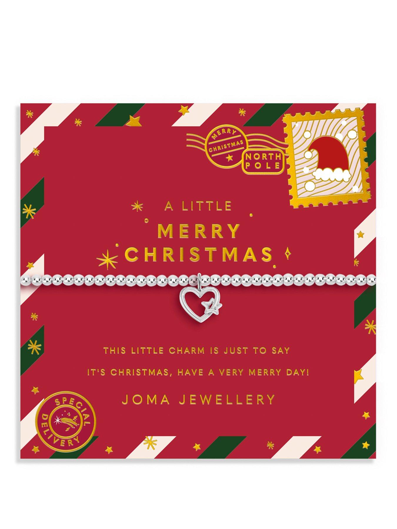 Joma Jewellery KIDS' CHRISTMAS A LITTLE 'MERRY CHRISTMAS' Bracelet