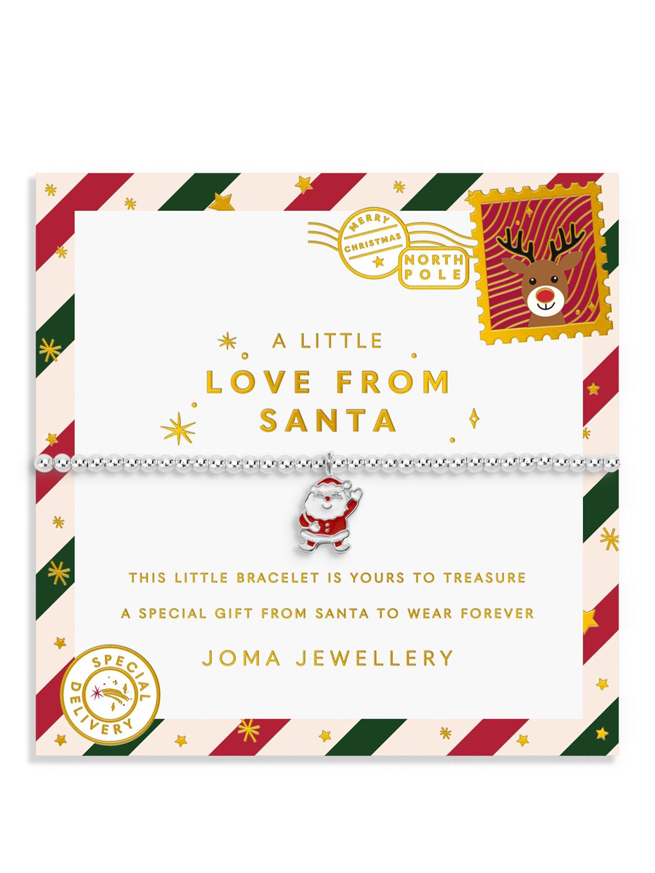 Joma Jewellery KIDS' CHRISTMAS A LITTLE 'LOVE FROM SANTA' Bracelet