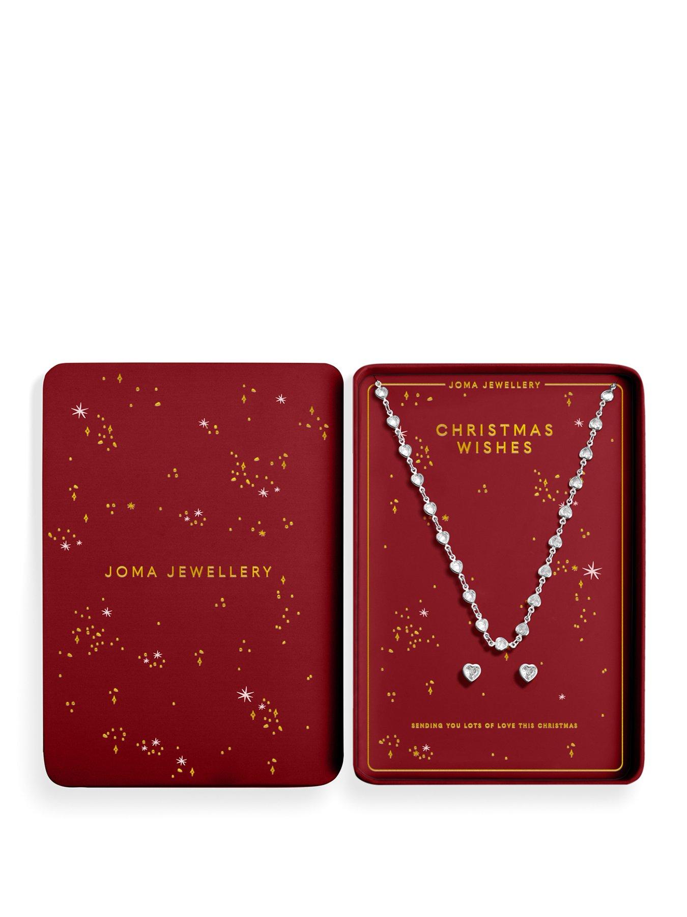 Joma Jewellery WITH LOVE SET 'CHRISTMAS WISHES' Necklace & Earrings