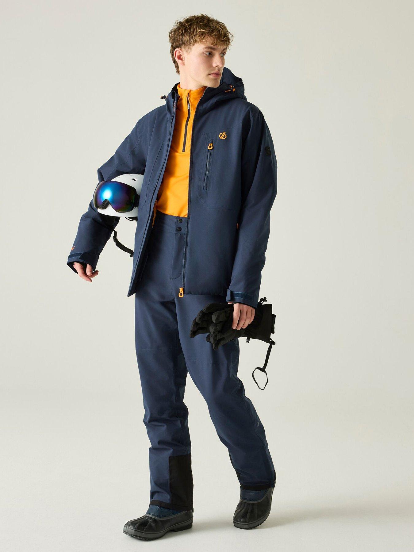 Image 3 of 7 of Dare 2b Mens Eagle IV ARED 35/35K Waterproof Windproof Ski Jacket - Navy