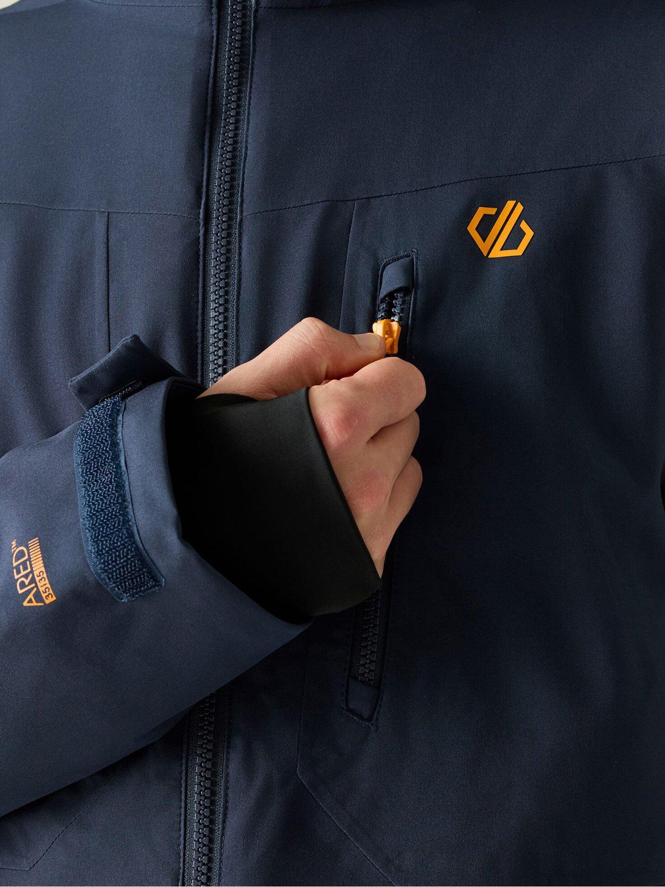 Image 4 of 7 of Dare 2b Mens Eagle IV ARED 35/35K Waterproof Windproof Ski Jacket - Navy