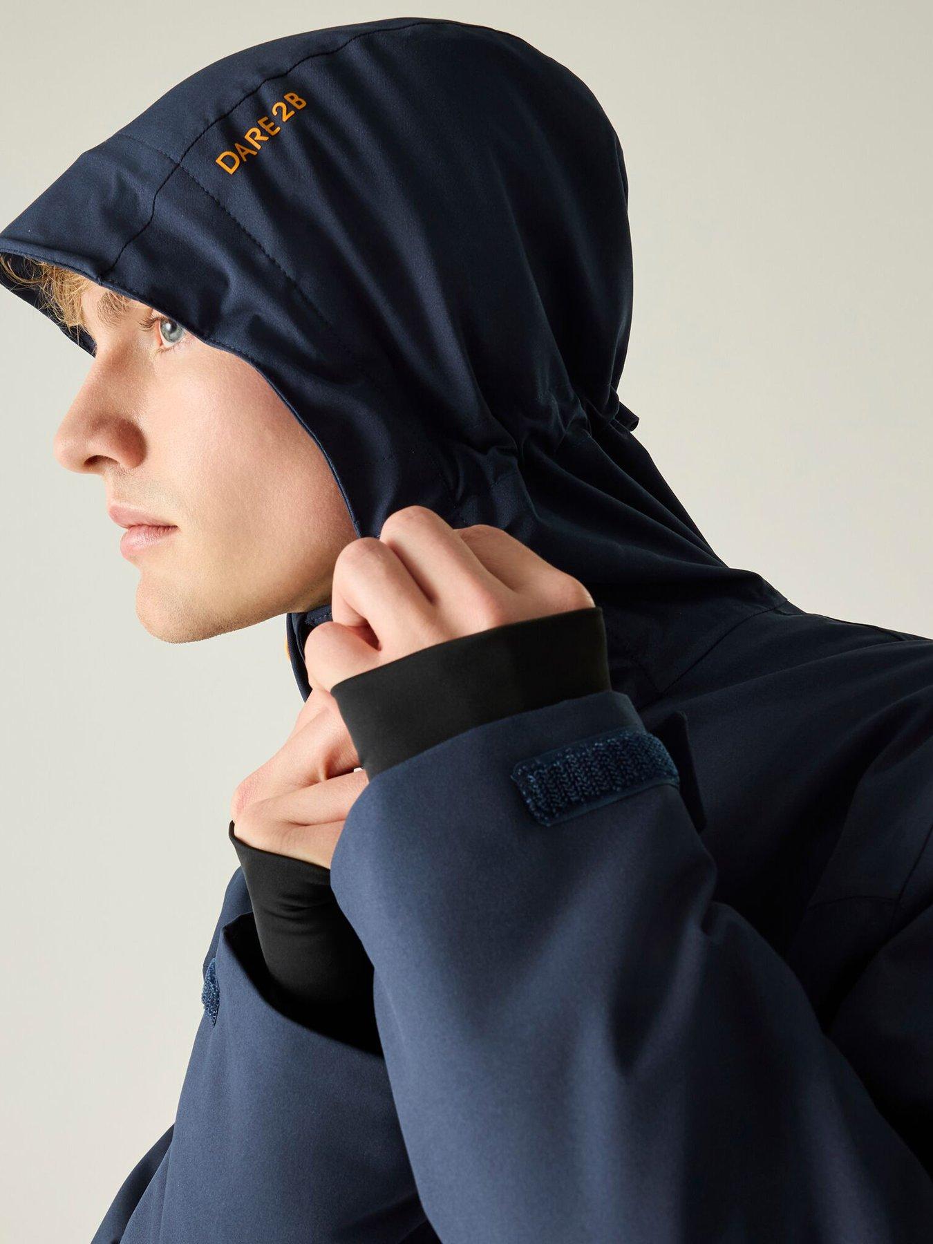 Image 6 of 7 of Dare 2b Mens Eagle IV ARED 35/35K Waterproof Windproof Ski Jacket - Navy