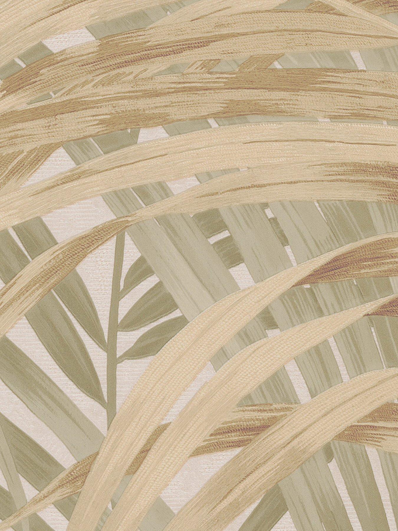 Image 3 of 3 of Boutique Boutique Congo Sage &amp; Gold Wallpaper