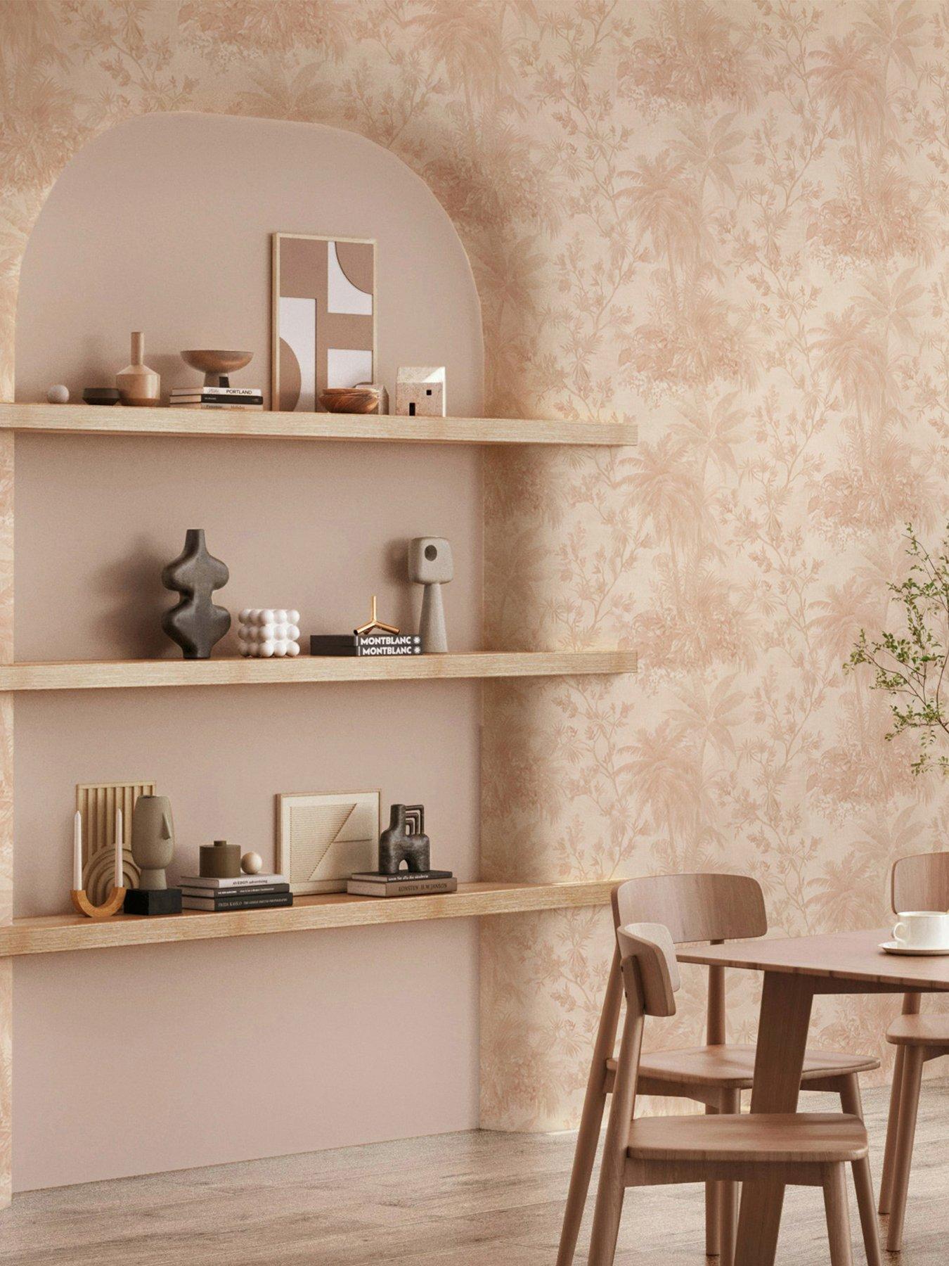 Boutique Bali Rose Wallpaper