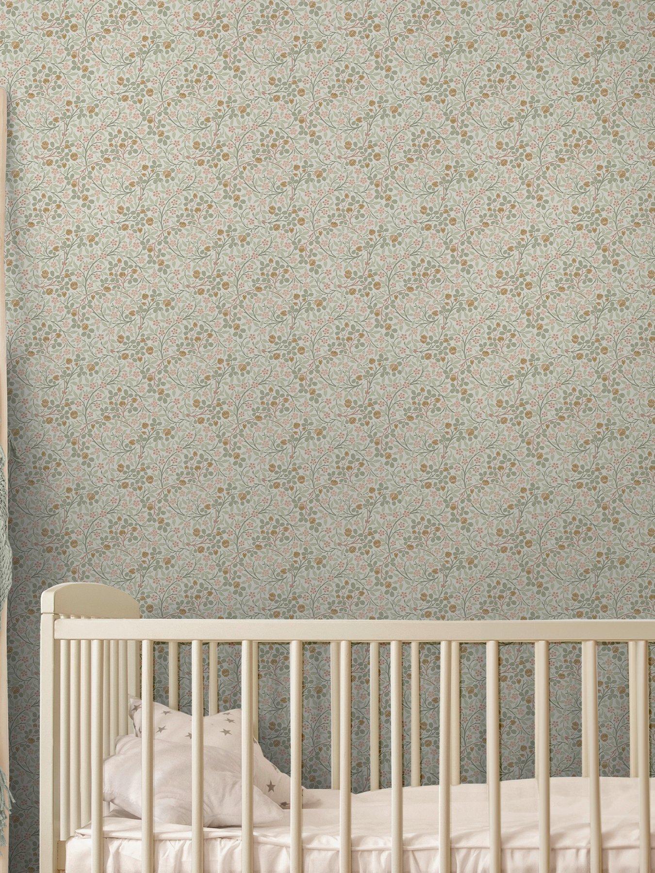 William Morris at Home William Morris Clover Spring Peony & Sage Wallpaper
