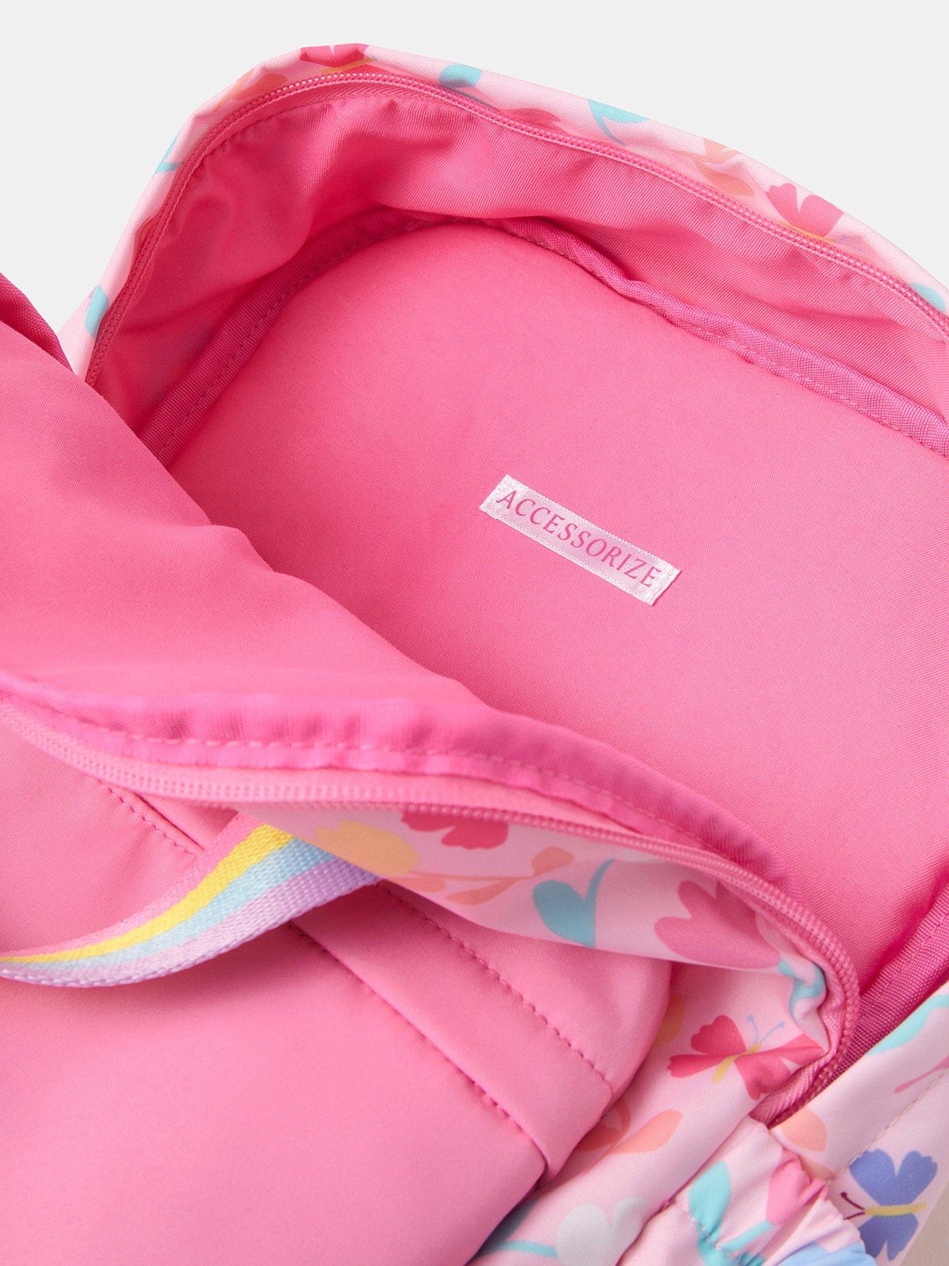 Image 4 of 4 of Accessorize Girls Floral Print Backpack - Multi