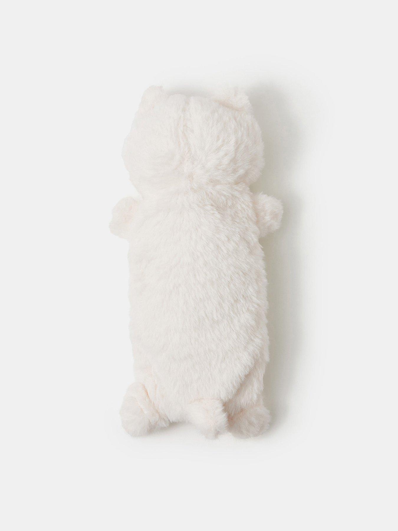 Image 2 of 4 of Accessorize Girls Cute Cat Fluffy Pencil Case - Cream