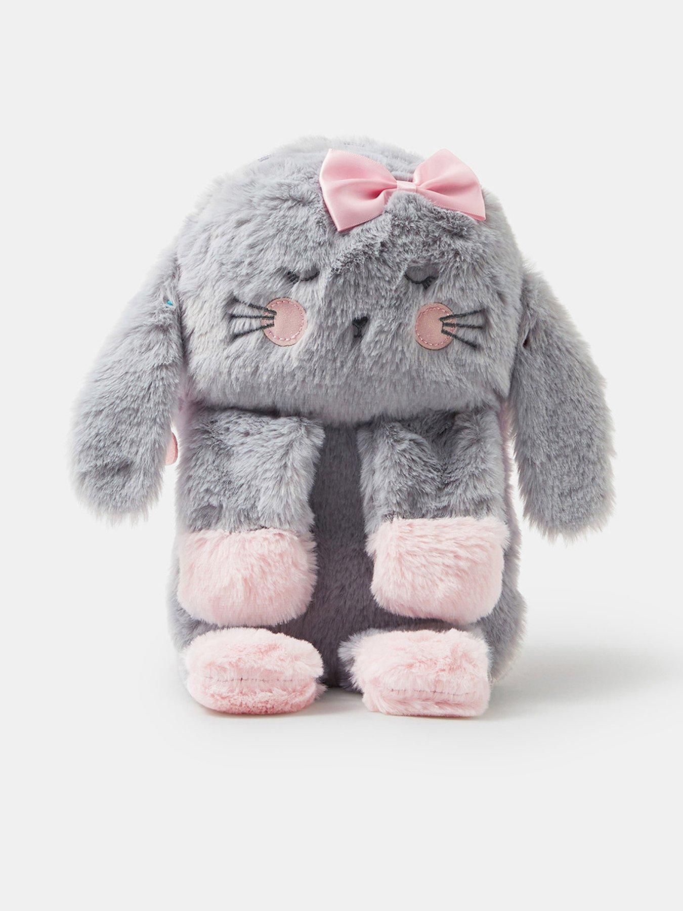 Accessorize Girls Bunny Backpack - Grey