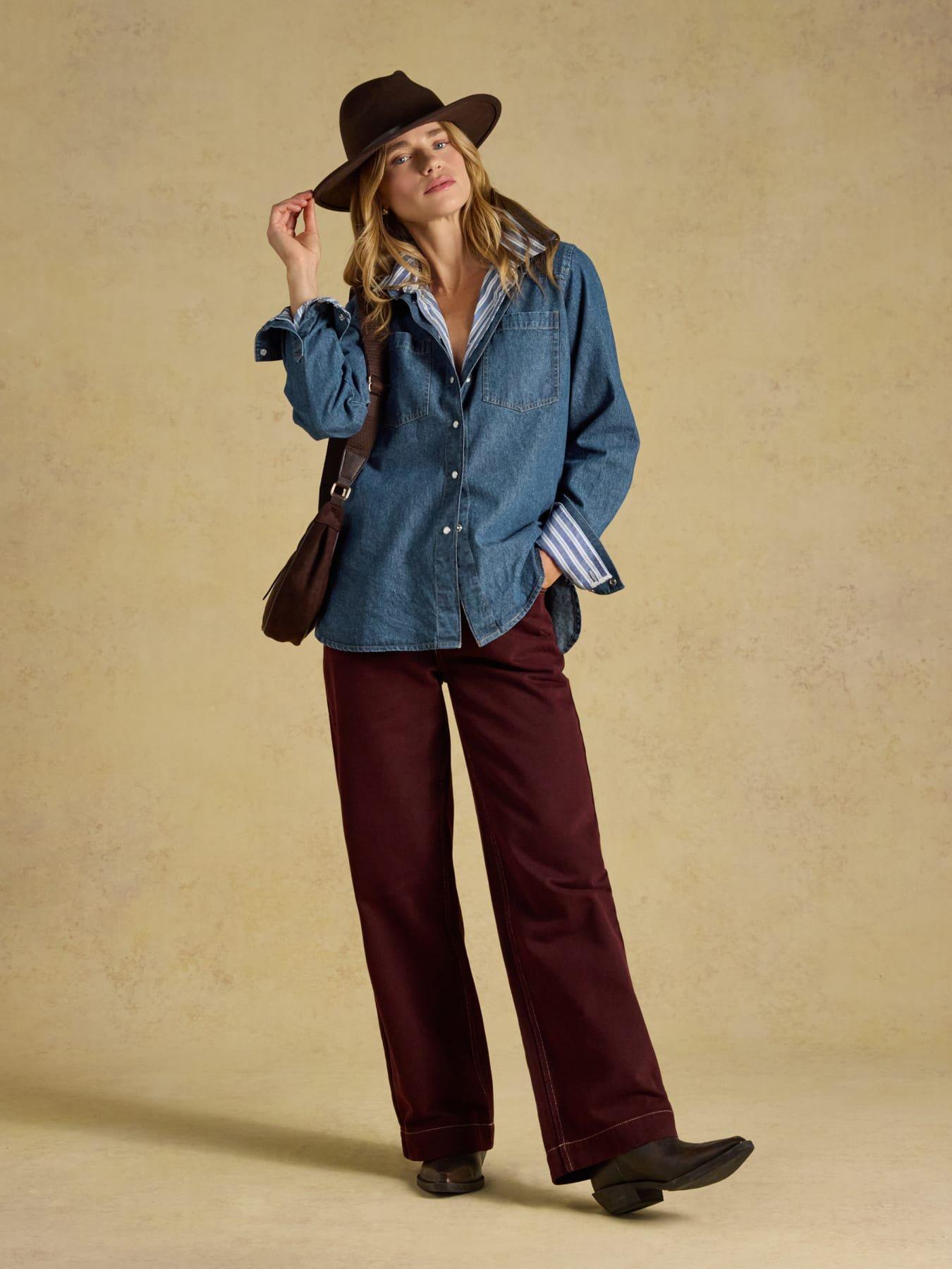 Image 3 of 7 of Joules Slim Fit Western - Mid Wash