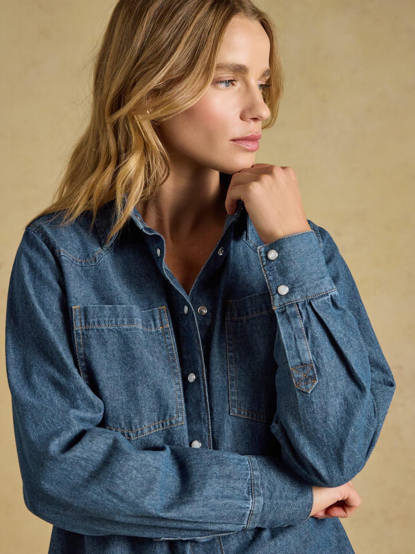 Image 4 of 7 of Joules Slim Fit Western - Mid Wash