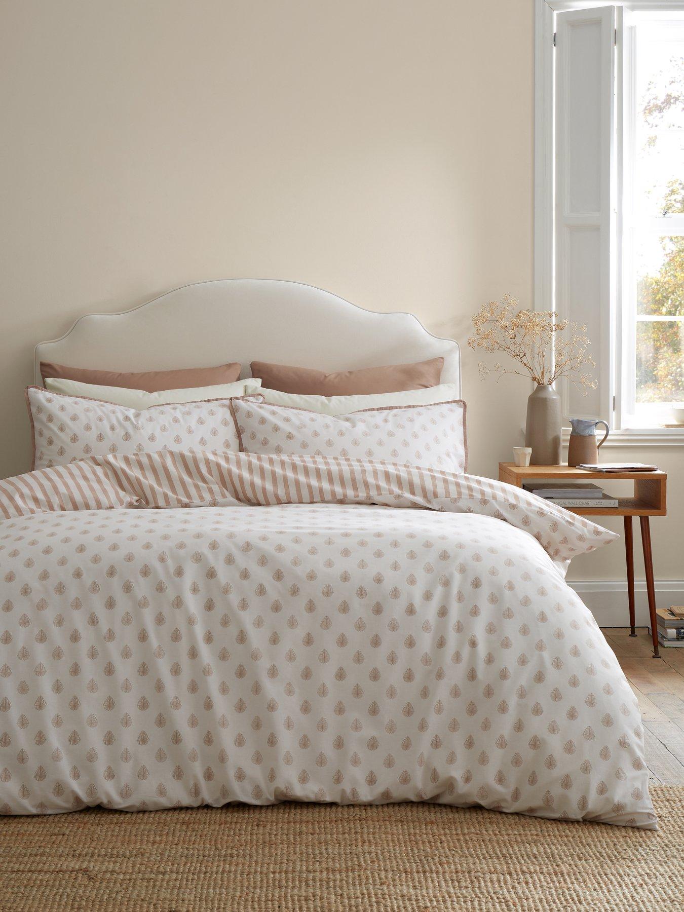 Image 1 of 5 of Jaipur Leaves 100% Cotton Duvet Cover Set