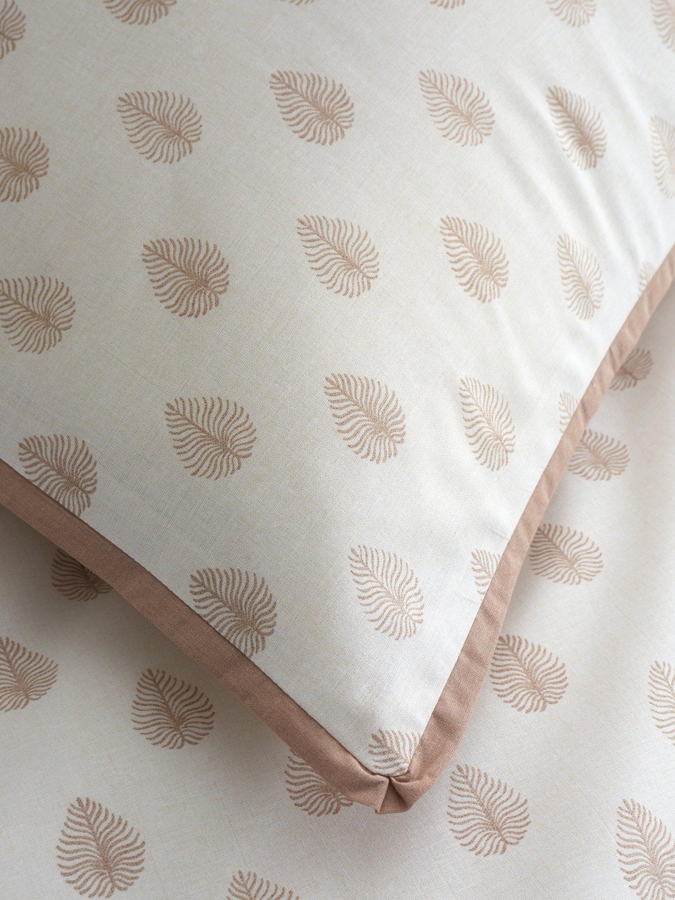 Image 4 of 5 of Jaipur Leaves 100% Cotton Duvet Cover Set
