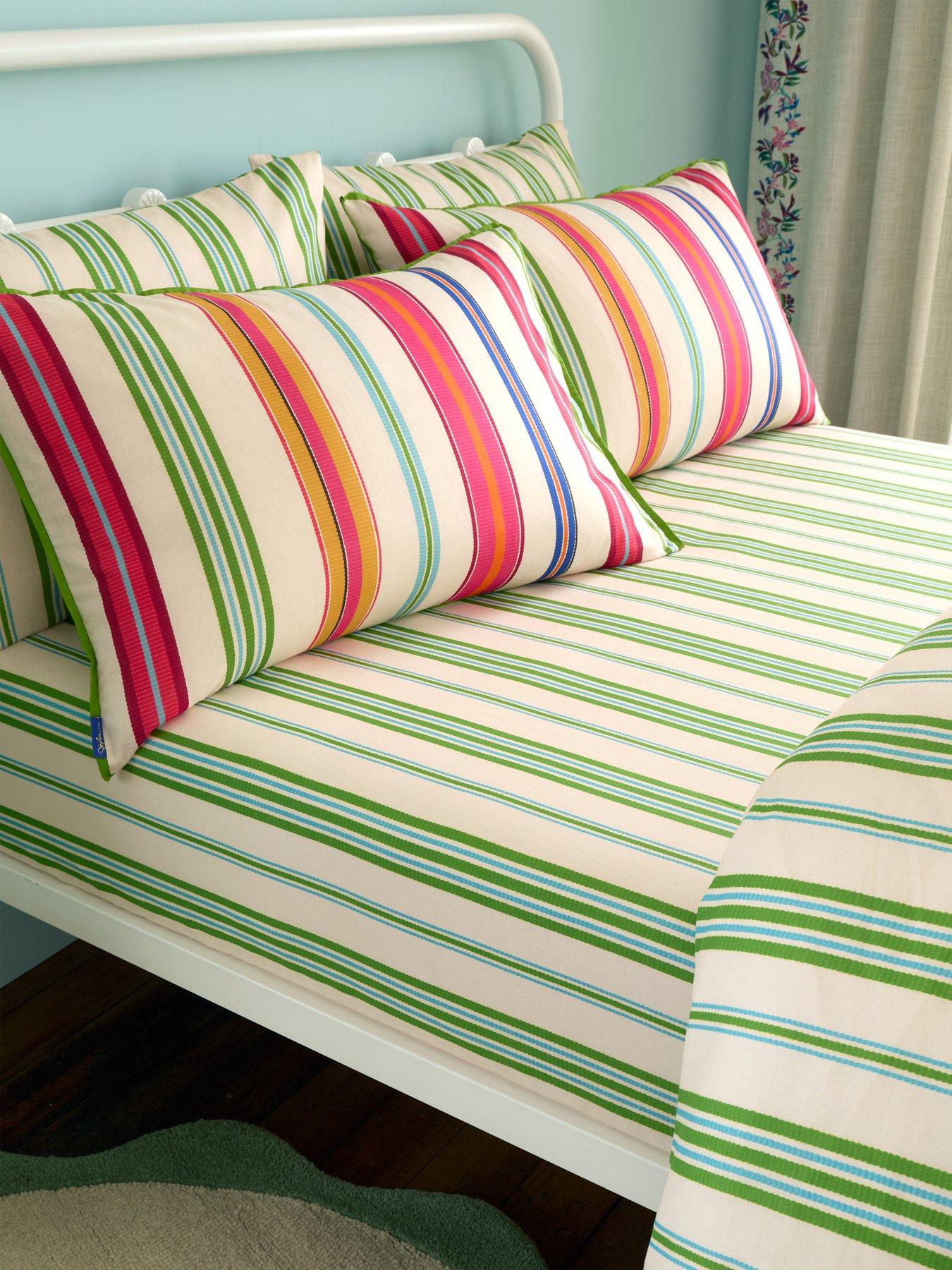 Sophie Robinson Sophie Stripe 100% Cotton Fitted Sheet