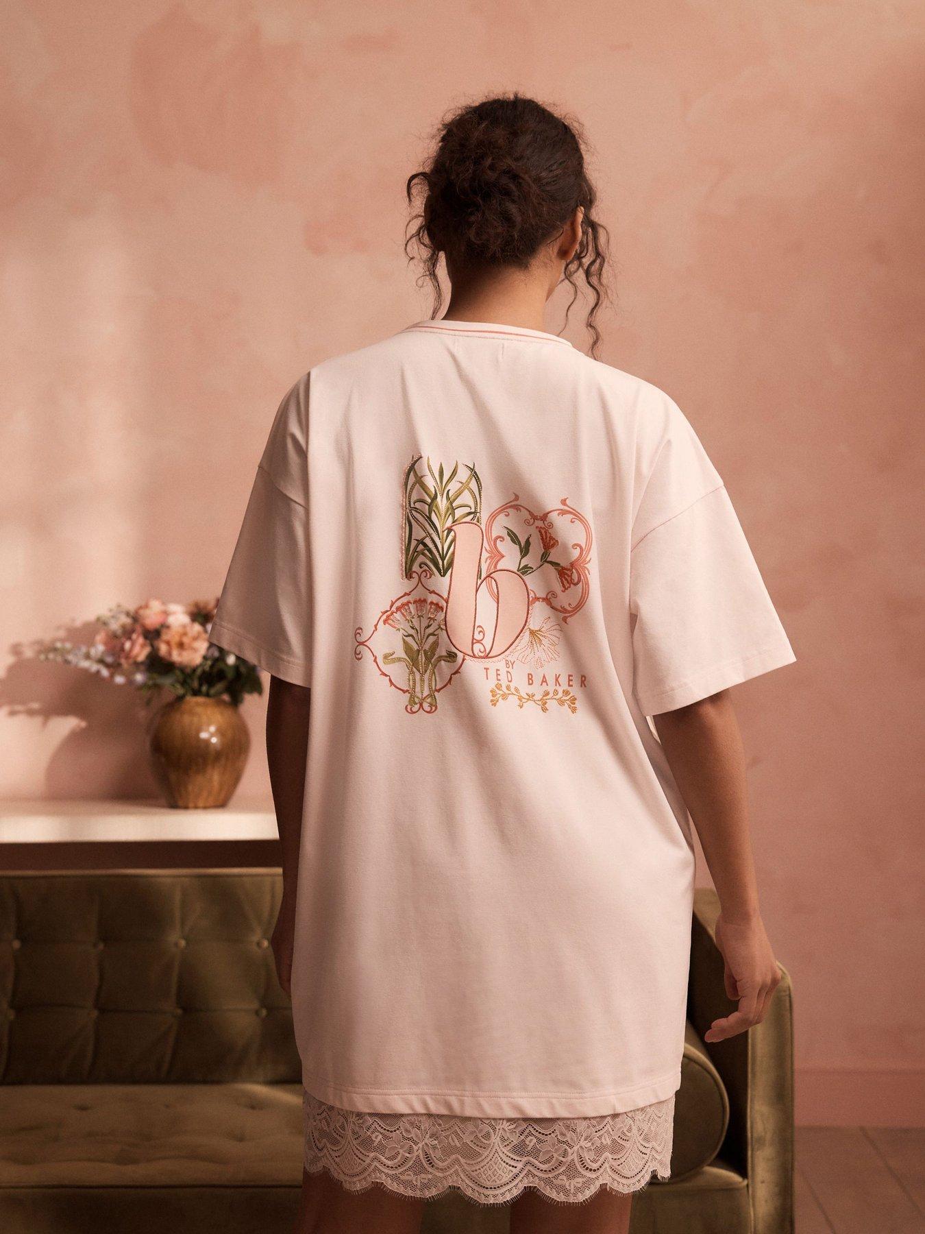 Image 2 of 5 of B By Ted Baker Lace Nightie - Pink