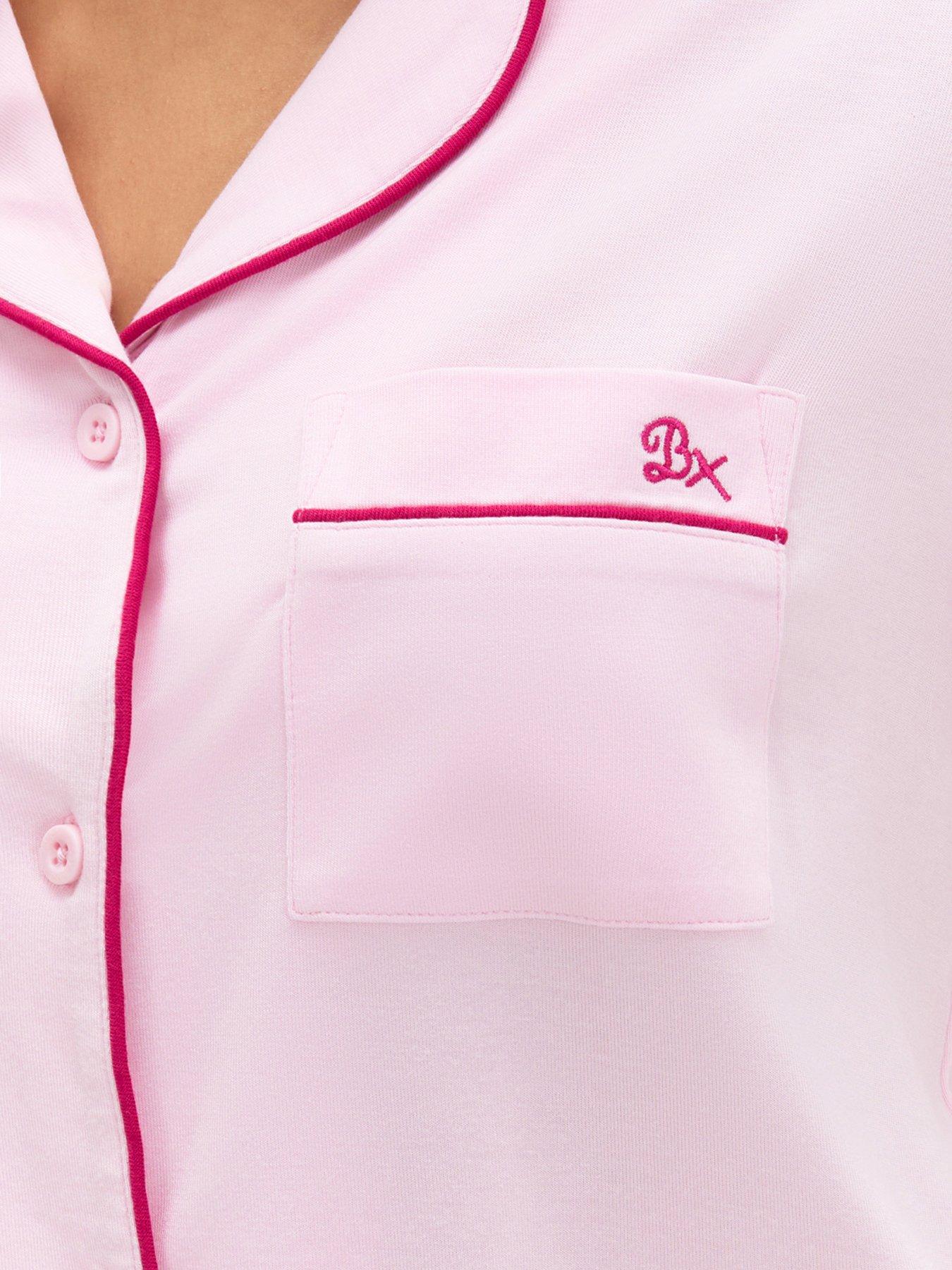 Image 5 of 6 of Boux Avenue Short Sleeve PJ Set - Pink