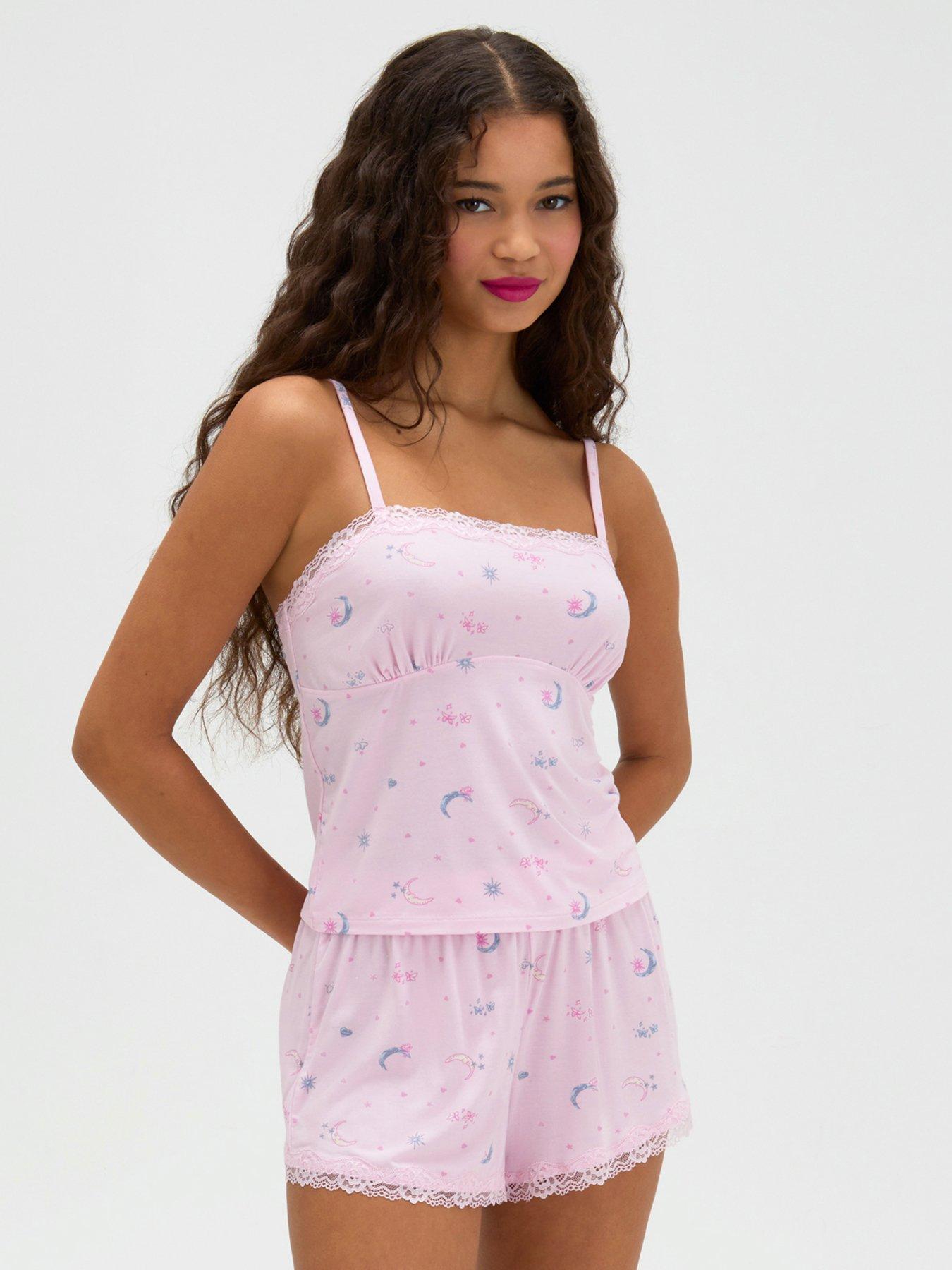 Boux Avenue Celestial Cami PJ Set - Pink