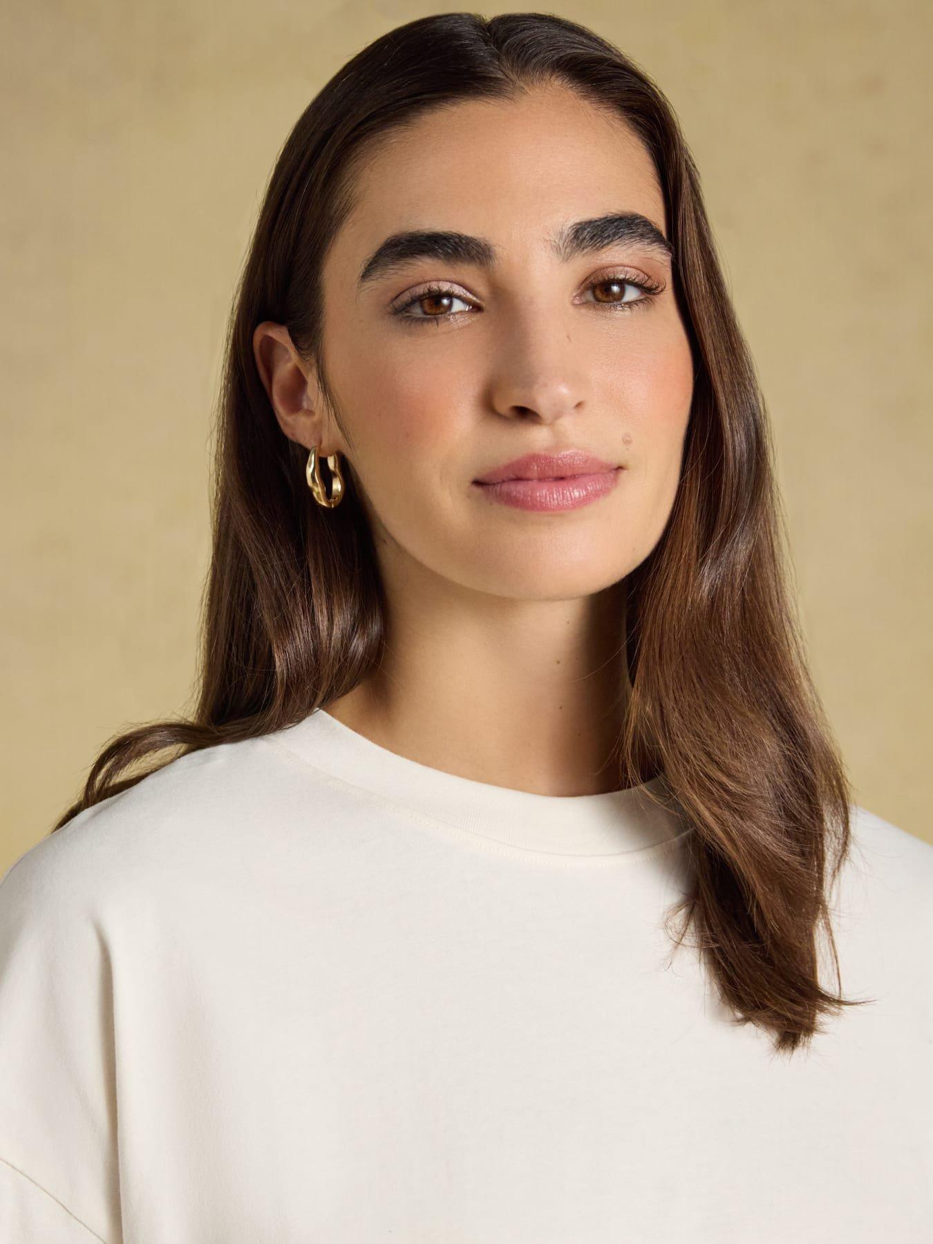 Image 4 of 6 of Joules Long Sleeve Jersey Top - Cream