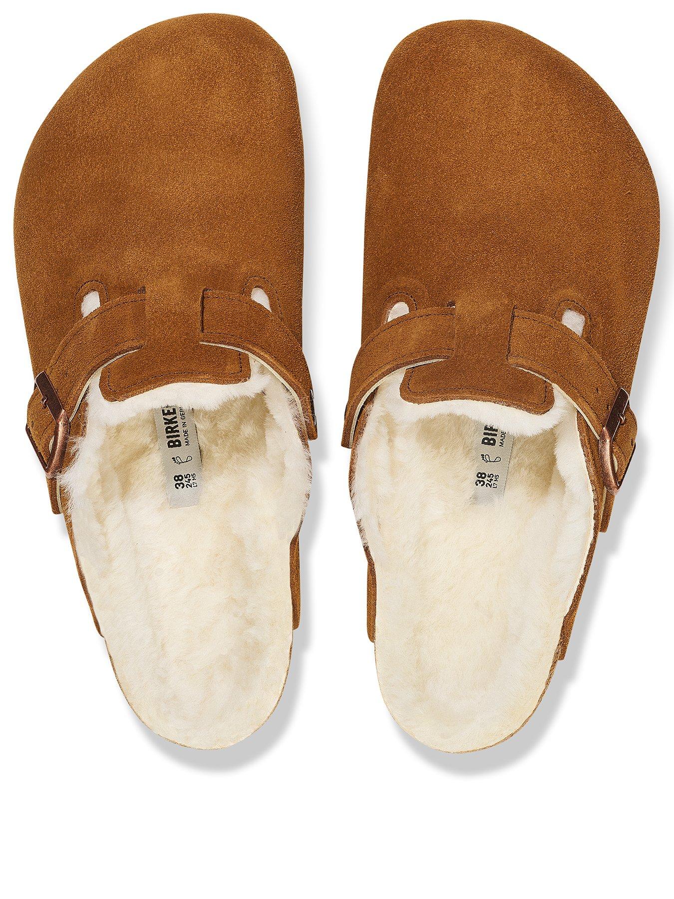 Image 3 of 3 of Birkenstock Mens Boston Shearling Clog - Mink