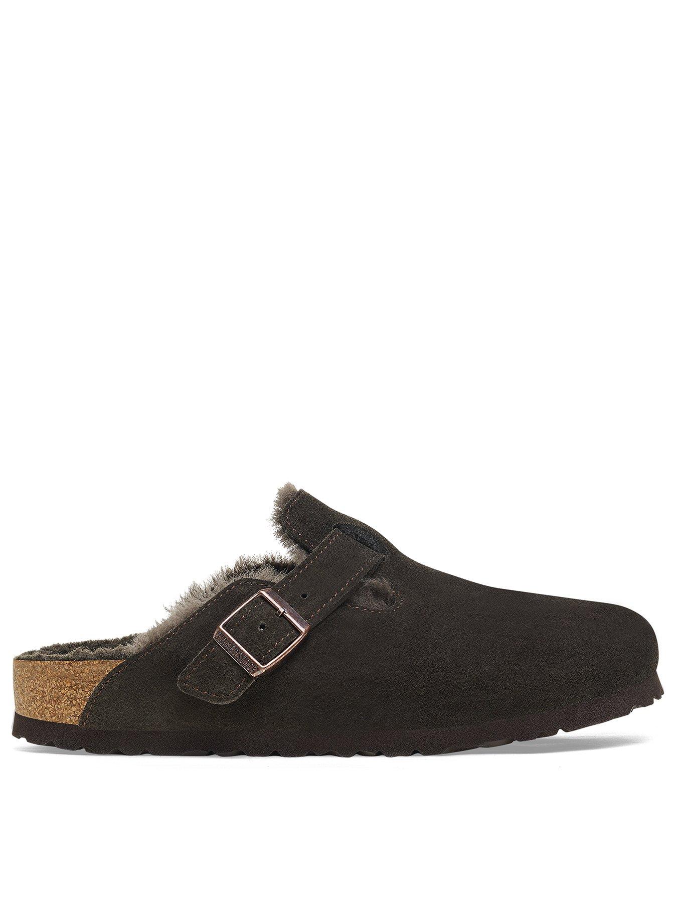 Image 3 of 3 of Birkenstock Mens Boston Shearling Clog - Mocca