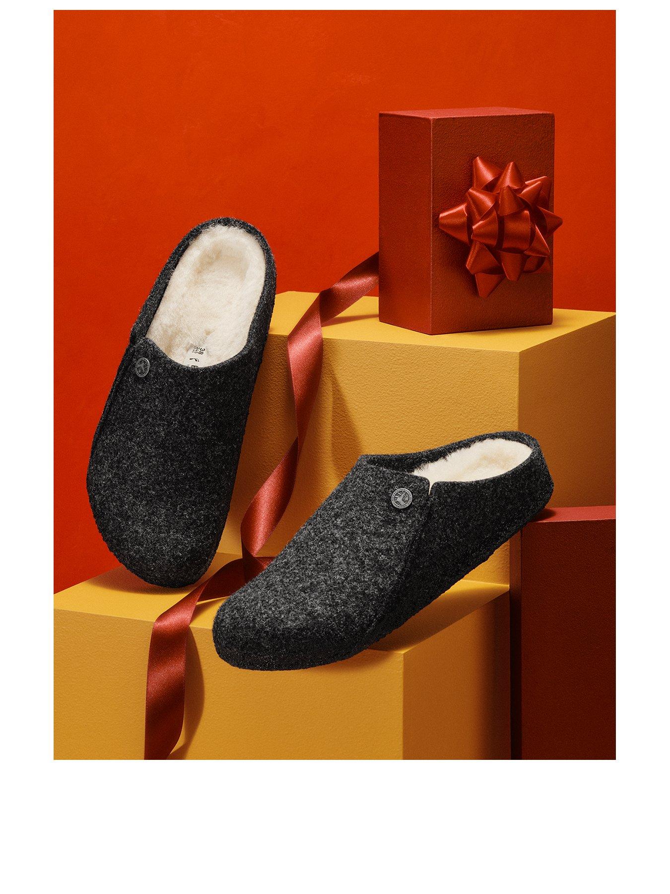 Image 2 of 4 of Birkenstock Mens Zermatt Shearling Slipper - Anthracite