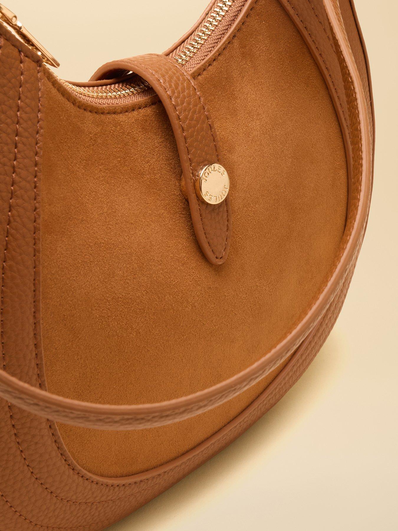 Image 5 of 7 of Joules Crossbody Saddle Bag - Brown