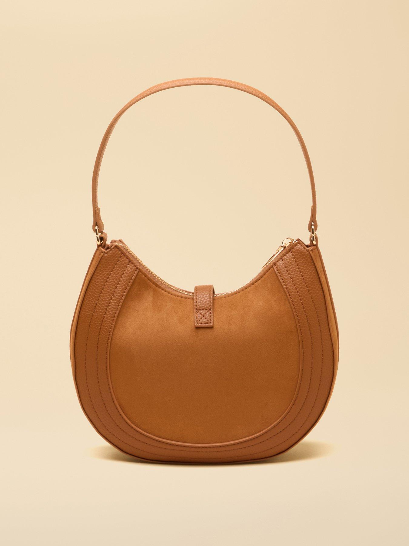 Image 6 of 7 of Joules Crossbody Saddle Bag - Brown