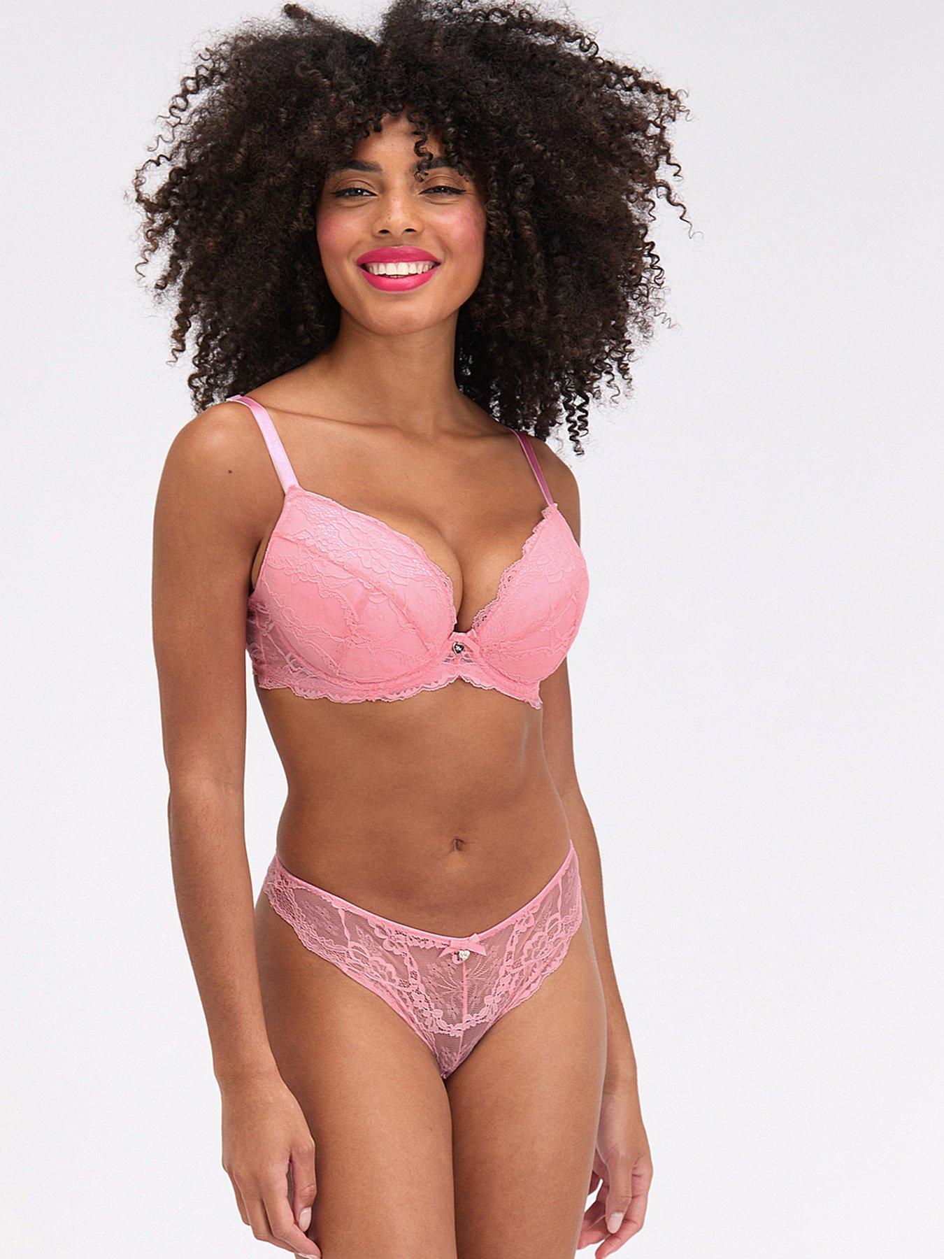 Image 3 of 4 of Boux Avenue Mollie 24 Thong - Rose Pink