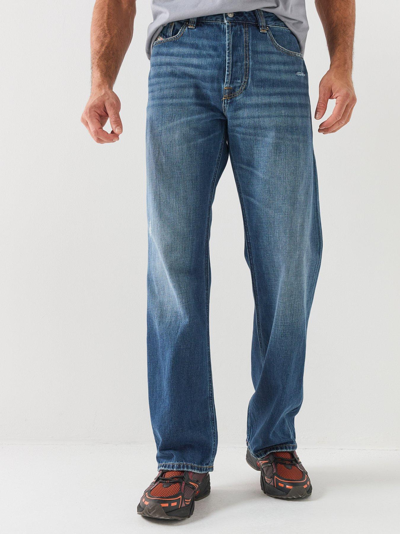 Image 1 of 6 of Diesel Diesel D-eeeper Loose Fit Jeans - Blue
