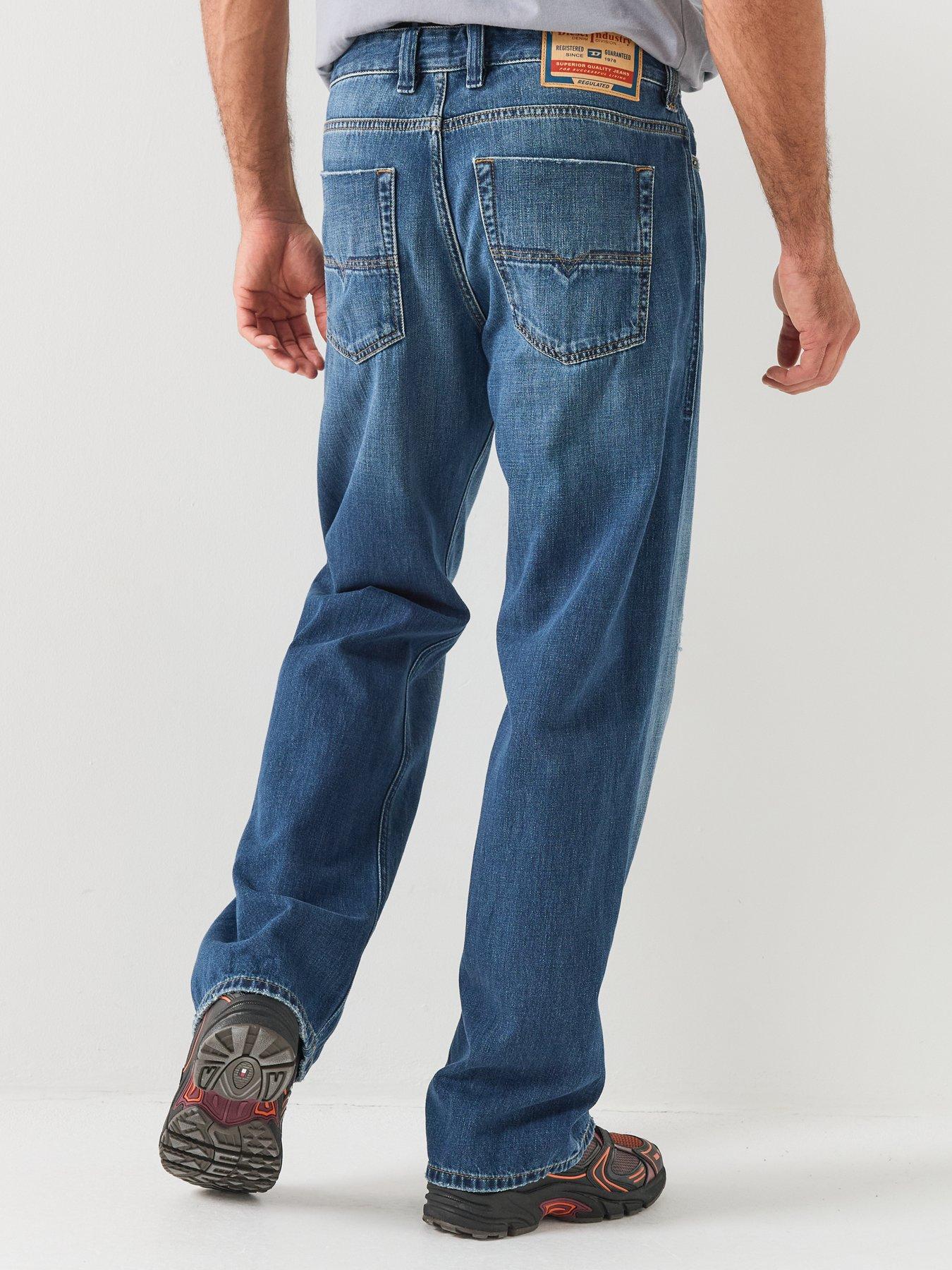 Image 2 of 6 of Diesel Diesel D-eeeper Loose Fit Jeans - Blue
