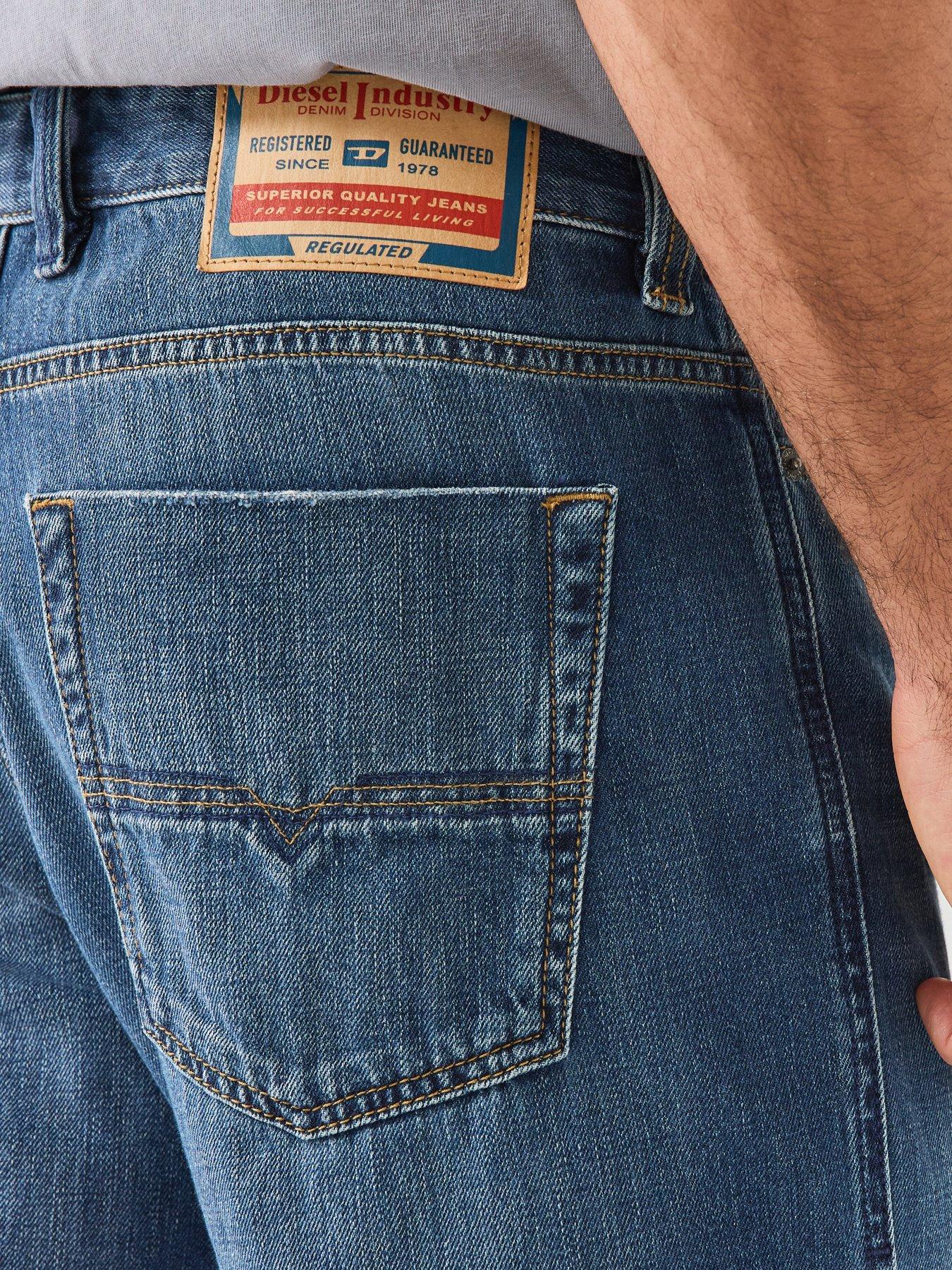 Image 5 of 6 of Diesel Diesel D-eeeper Loose Fit Jeans - Blue